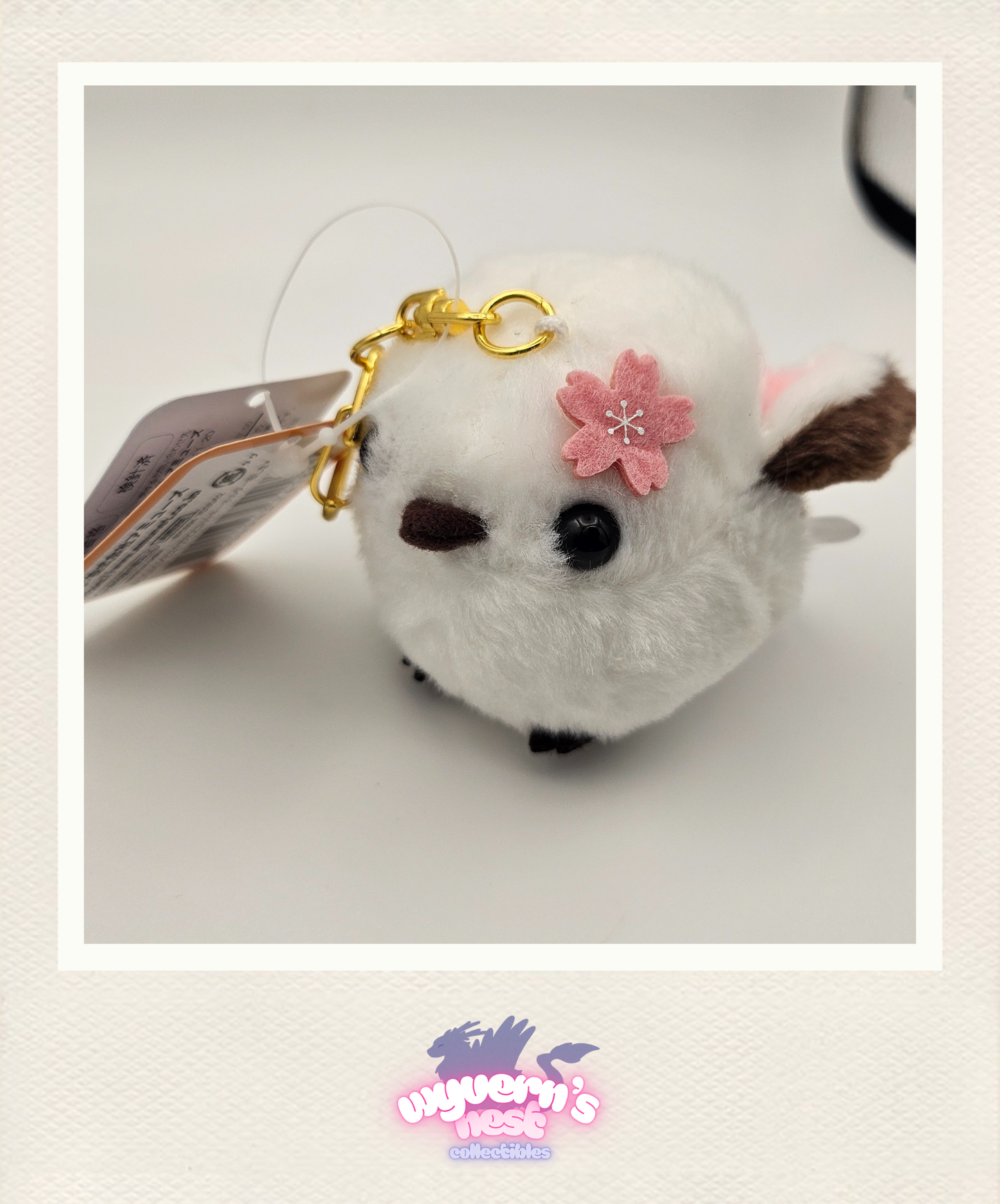 AMUSE Fuku-Fuku Shima Enaga - Plush Keychain