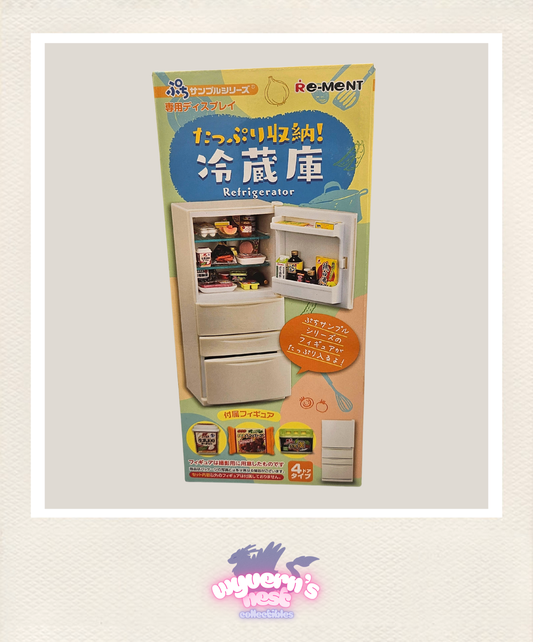 Re-Ment Petit Sample - Plenty of Storage! Big Refridgerator