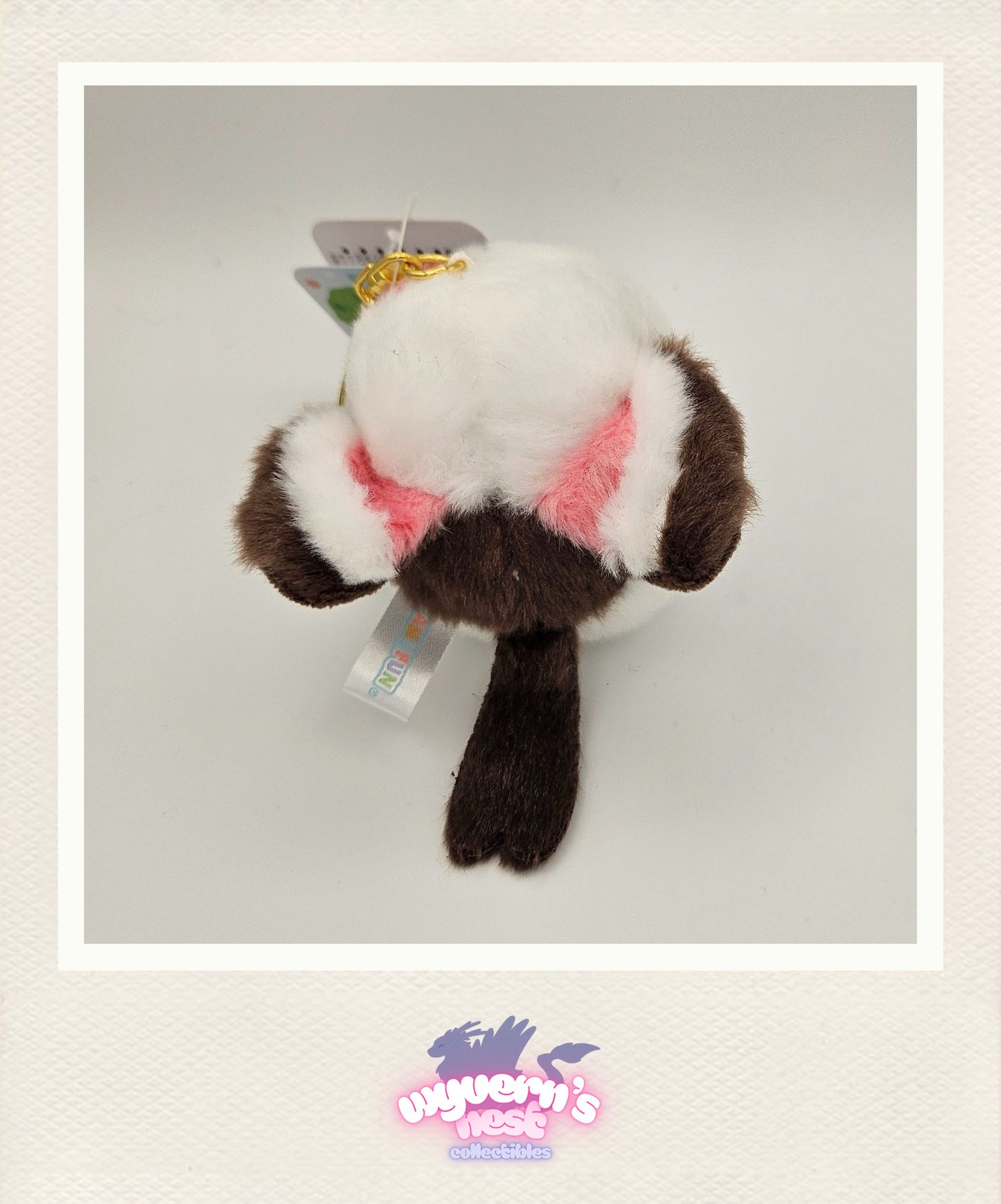 AMUSE Fuku-Fuku Shima Enaga - Plush Keychain