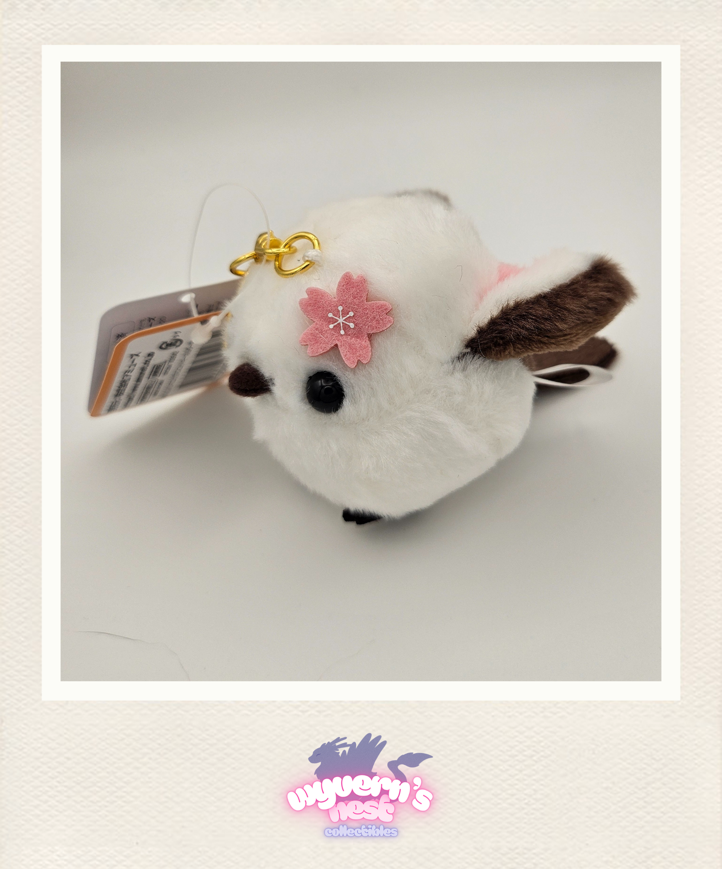 AMUSE Fuku-Fuku Shima Enaga - Plush Keychain