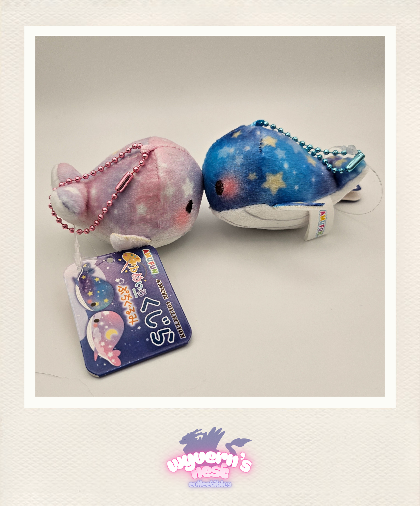 AMUSE Dream Whale - Plush Keychain