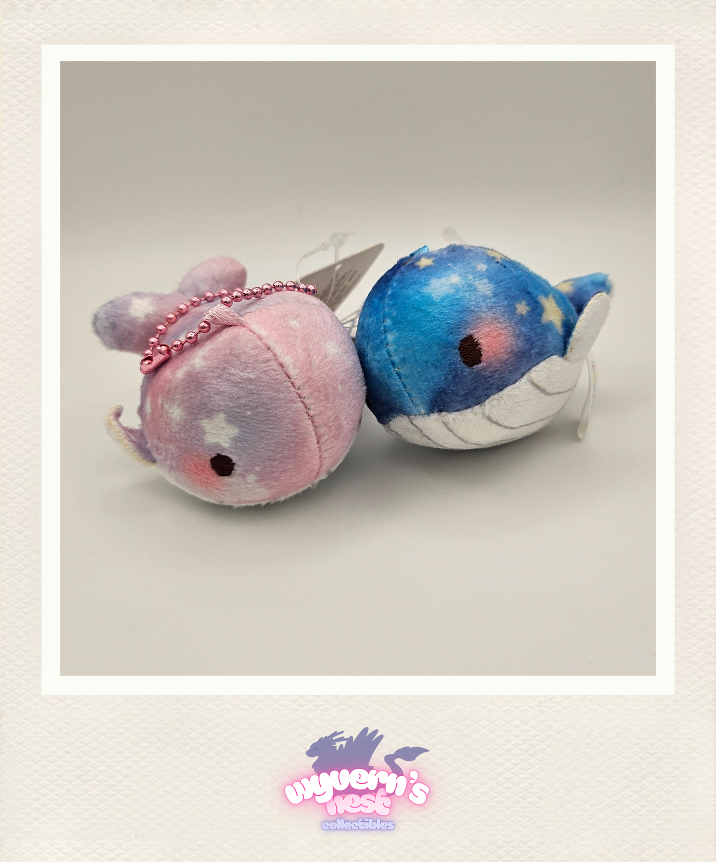 AMUSE Dream Whale - Plush Keychain