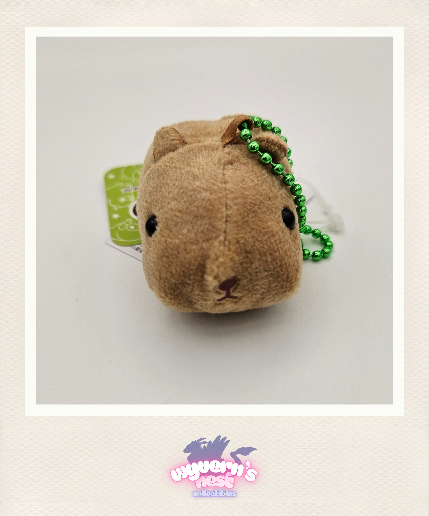 AMUSE Puchimaru - Capybara - Bean-filled Plush Keychain