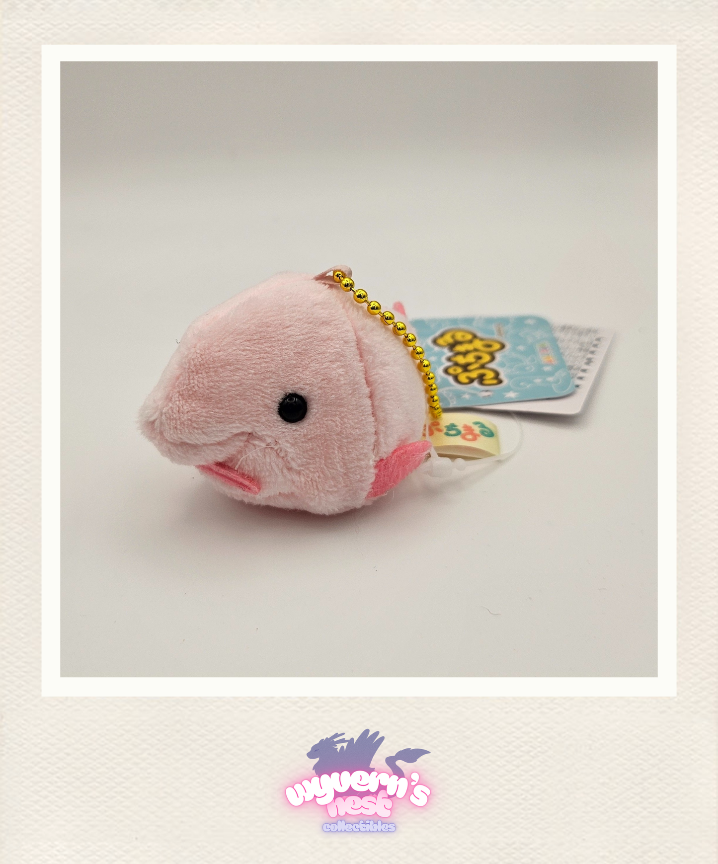 AMUSE Puchimaru - Blobfish - Bean-filled Plush Keychain