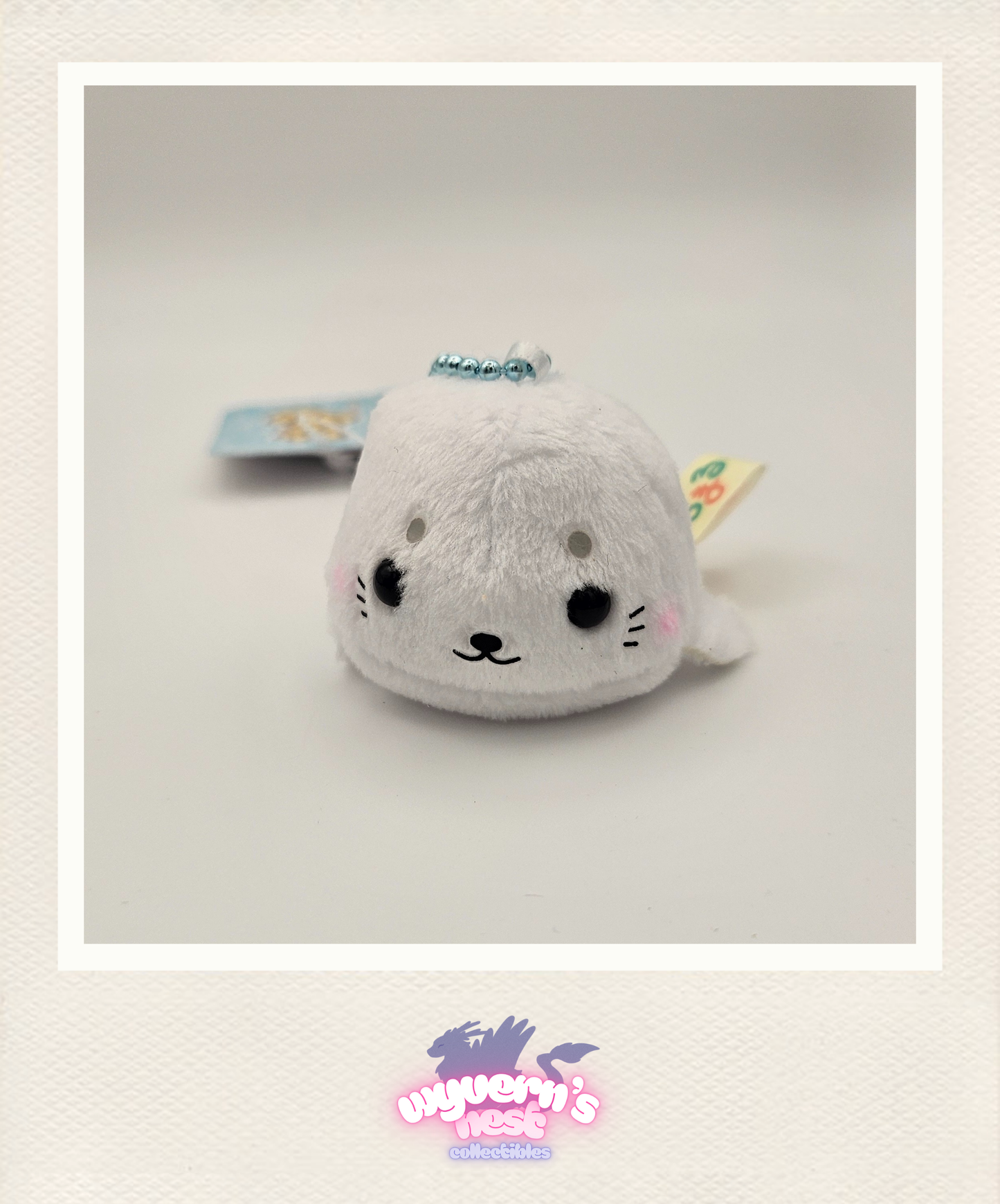 AMUSE Puchimaru - Seal - Bean-filled Plush Keychain