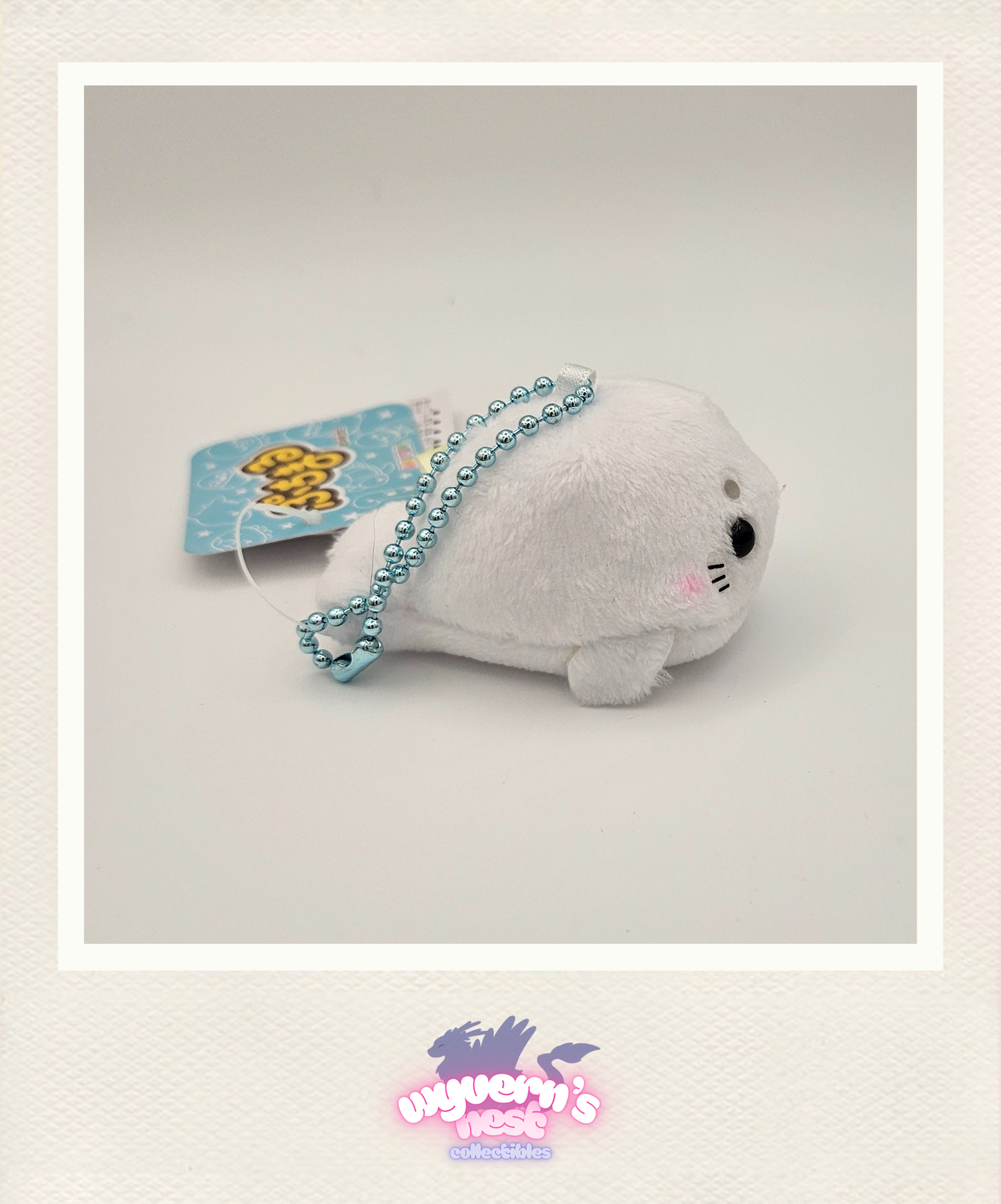 AMUSE Puchimaru - Seal - Bean-filled Plush Keychain