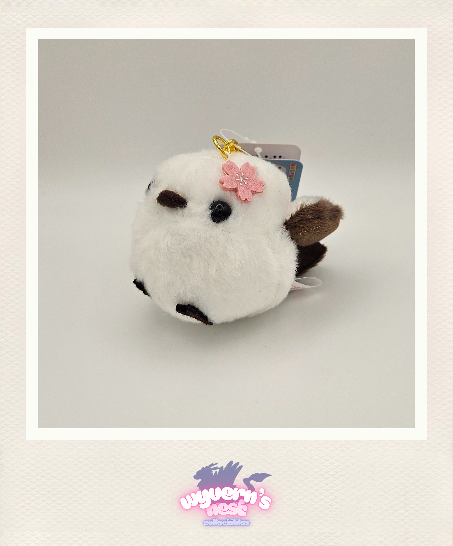 AMUSE Fuku-Fuku Shima Enaga - Plush Keychain