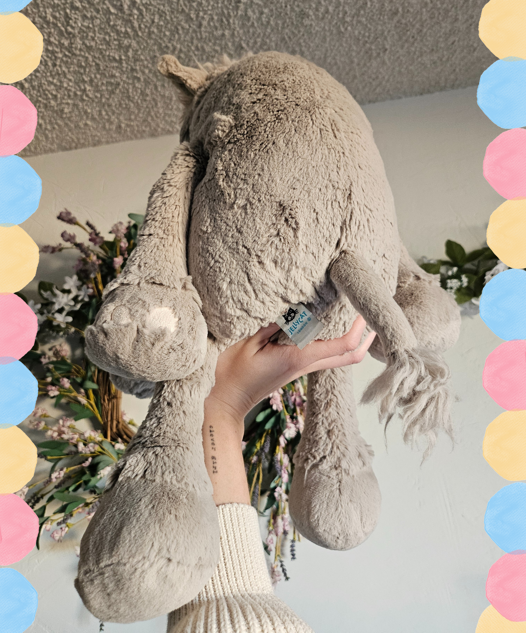 Jellycat - Viggo Mammoth - 19in Plush (Pre-Owned)