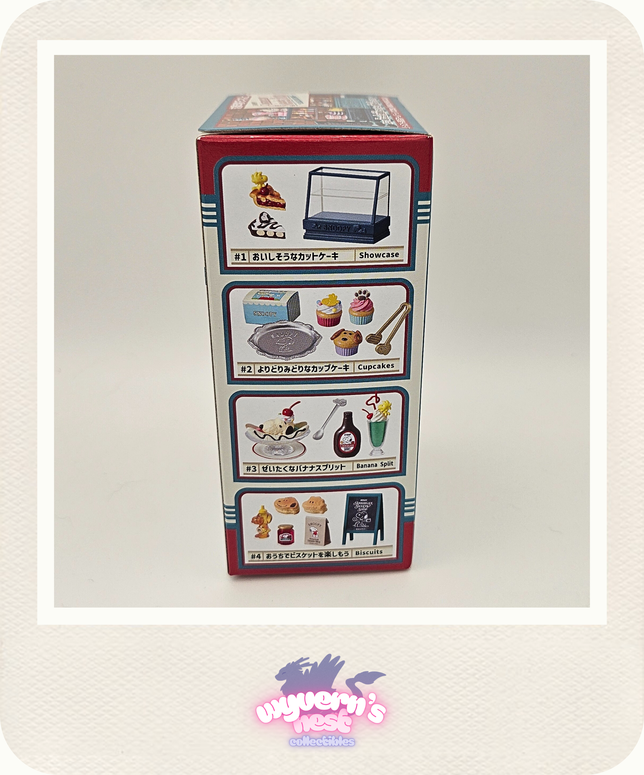 Product packaging with illustrations of kitchen items on a white background