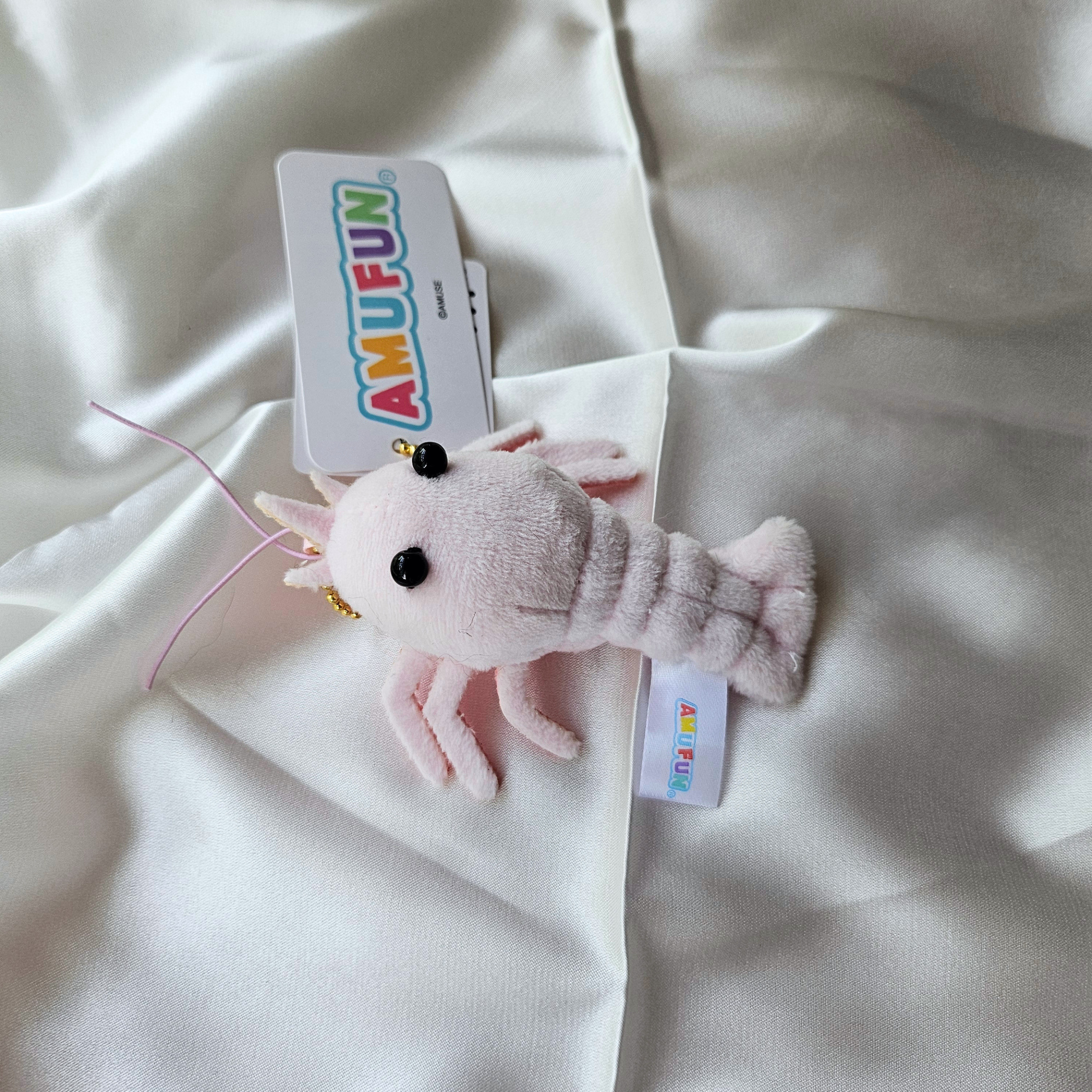 Shrimp Aquarium Collection - Collectible Plush Keychain