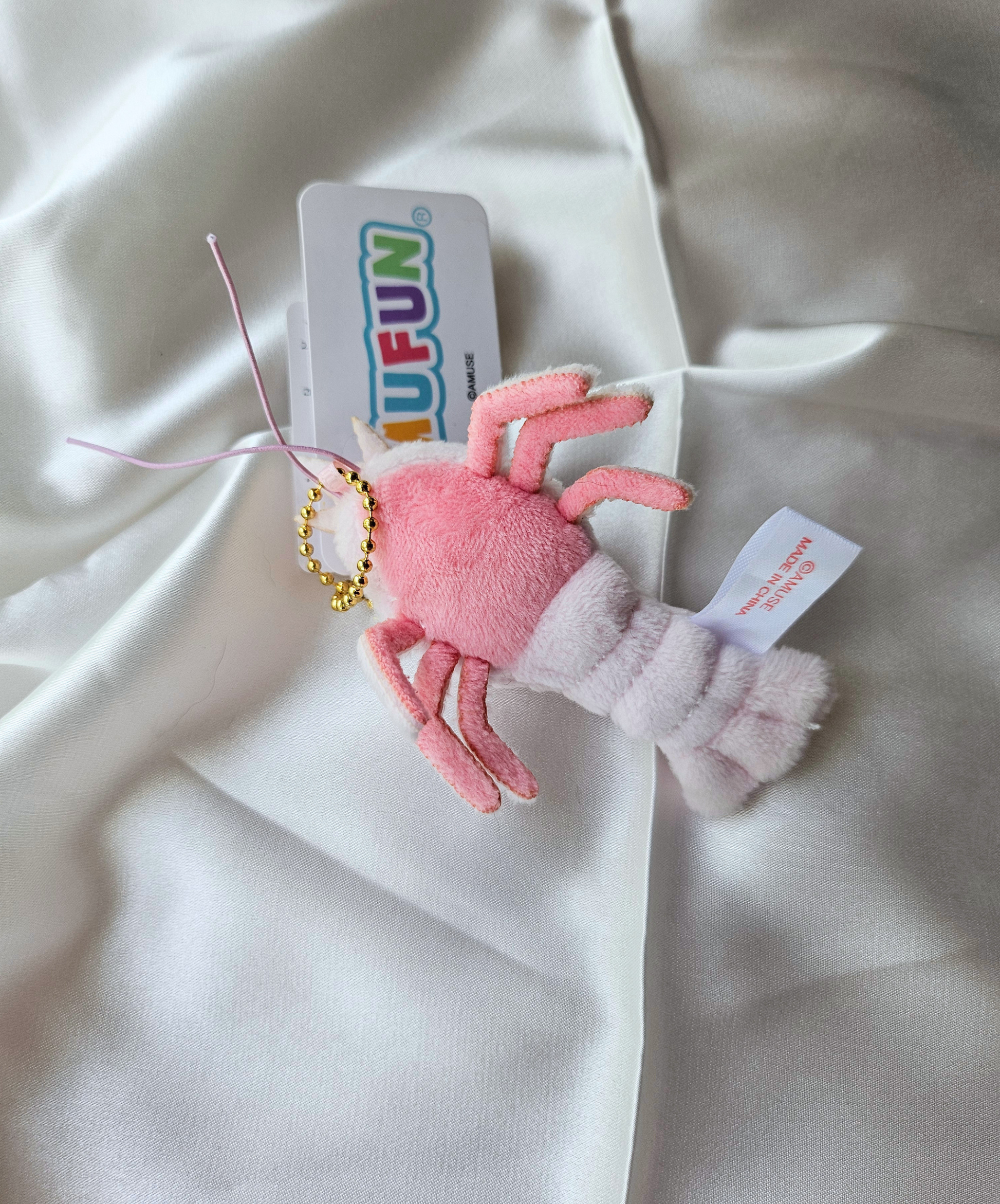 Shrimp Aquarium Collection - Collectible Plush Keychain