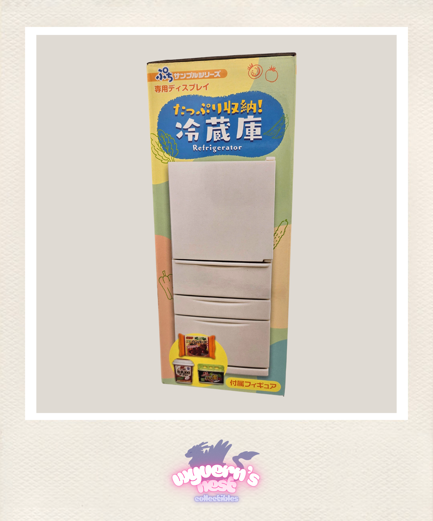 Re-Ment Petit Sample - Plenty of Storage! Big Refridgerator