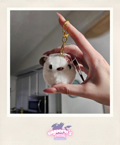 AMUSE Fuku-Fuku Shima Enaga - Plush Keychain
