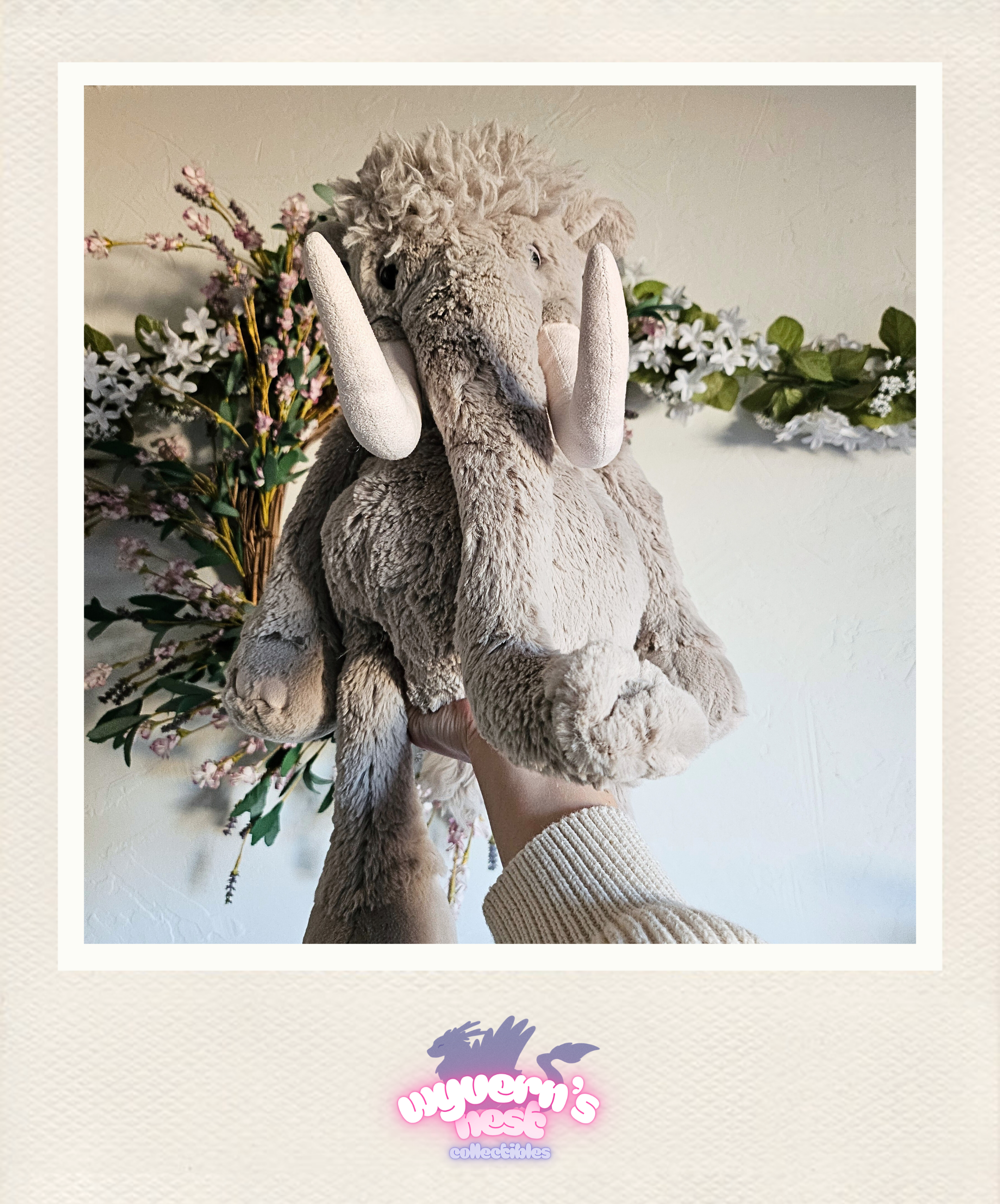 Jellycat - Viggo Mammoth - 19in Plush (Pre-Owned)