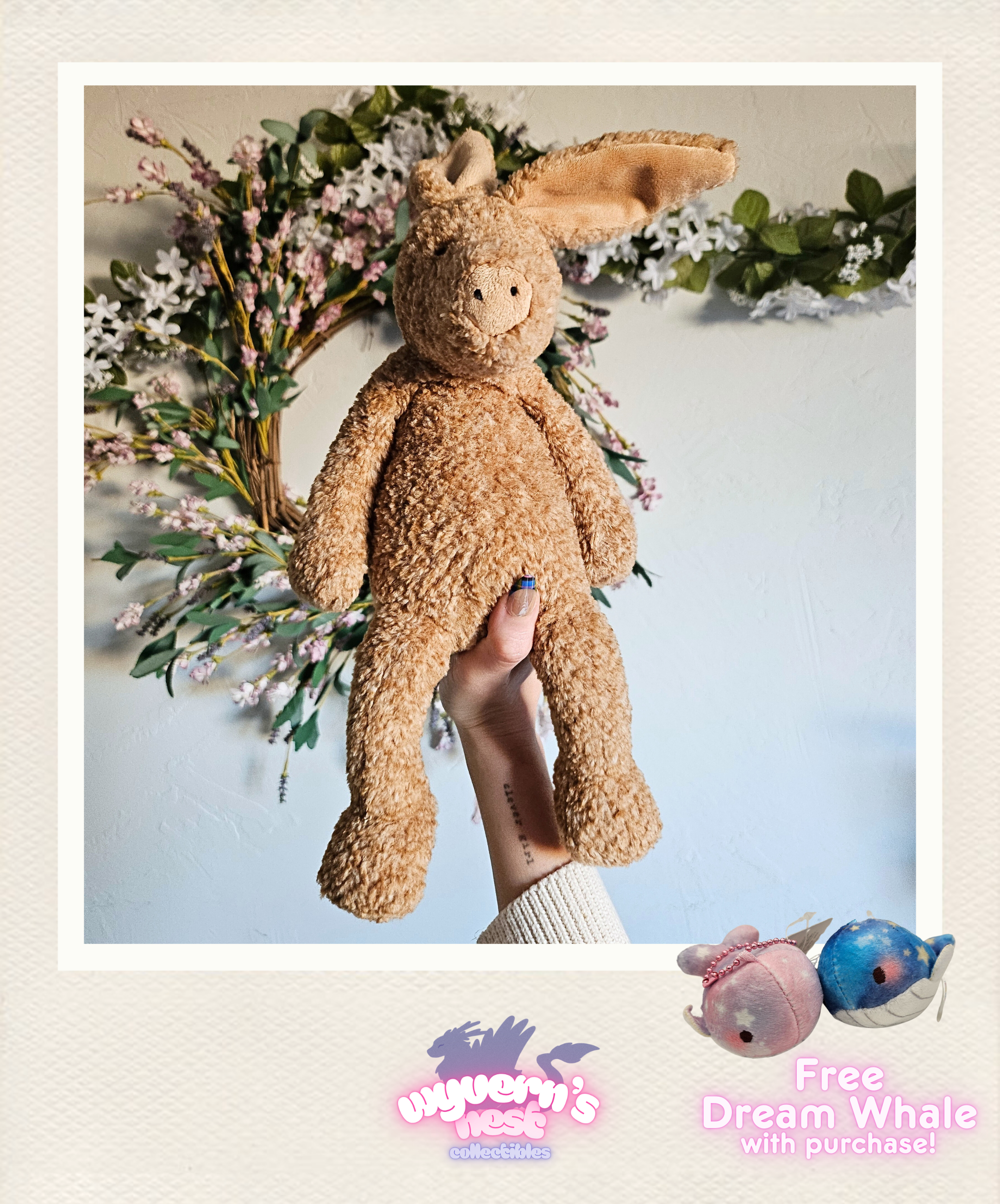 Jellycat - Aardvark - 12in Plush (Pre-Owned)