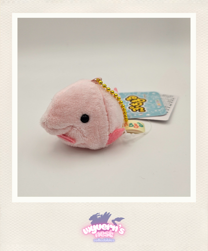 AMUSE Puchimaru - Blobfish - Bean-filled Plush Keychain