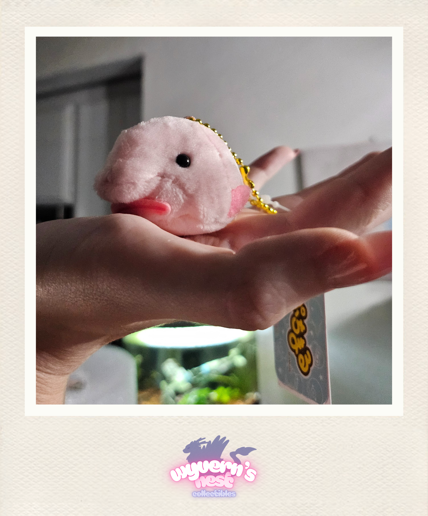 AMUSE Puchimaru - Blobfish - Bean-filled Plush Keychain
