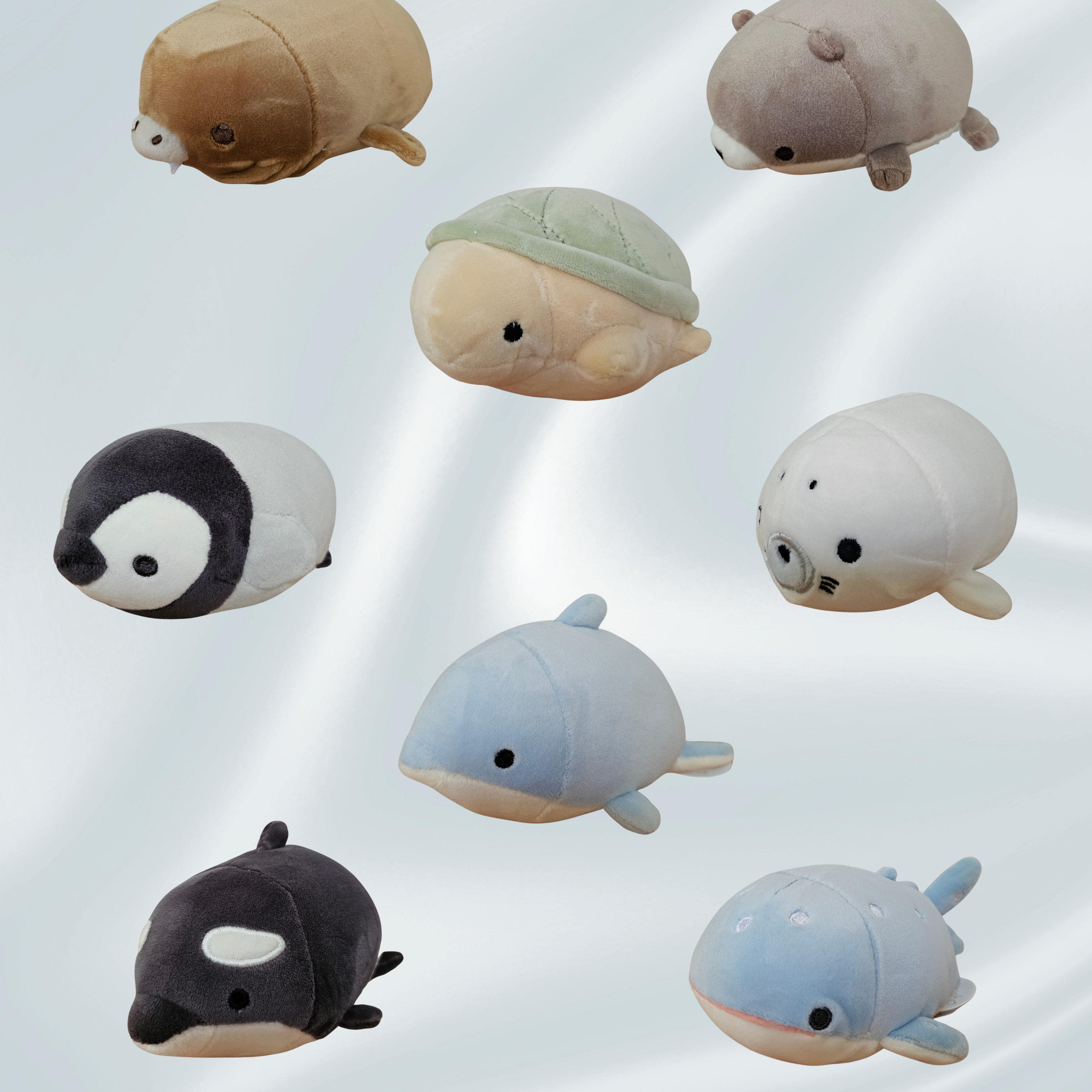 Marshmallow Aquamie 3 - Soft Squishy Sea Life - 11cm Plush