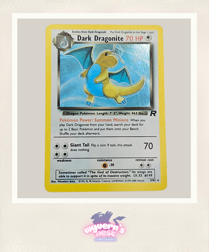 Dark Dragonite - Holo 5/82 Team Rocket