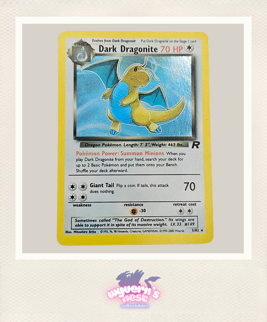 Dark Dragonite - Holo 5/82 Team Rocket