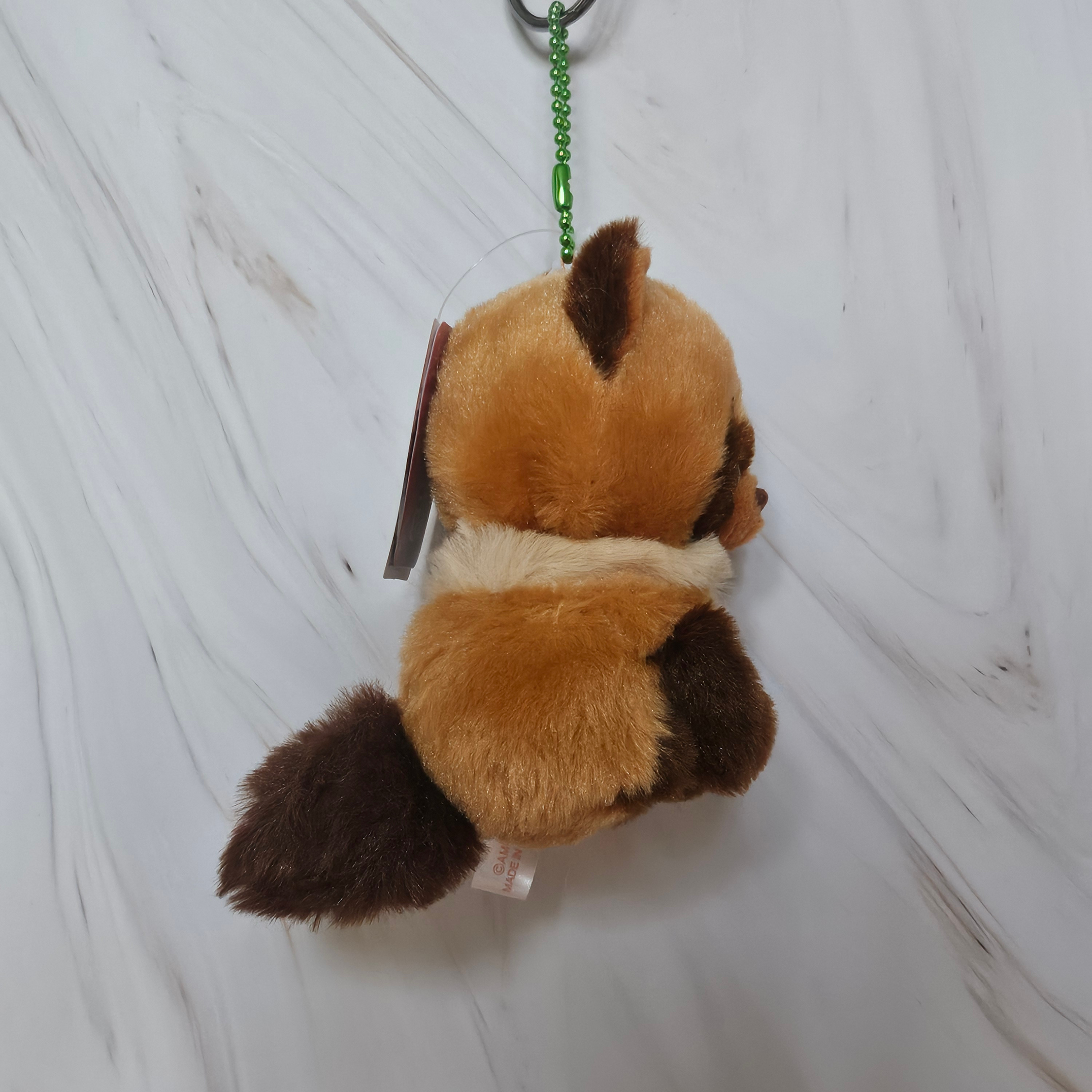 Chimaki the Tanuki - Adorable Plush Keychain