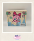 Pokémon Center packaging with a cartoon character on a beige background