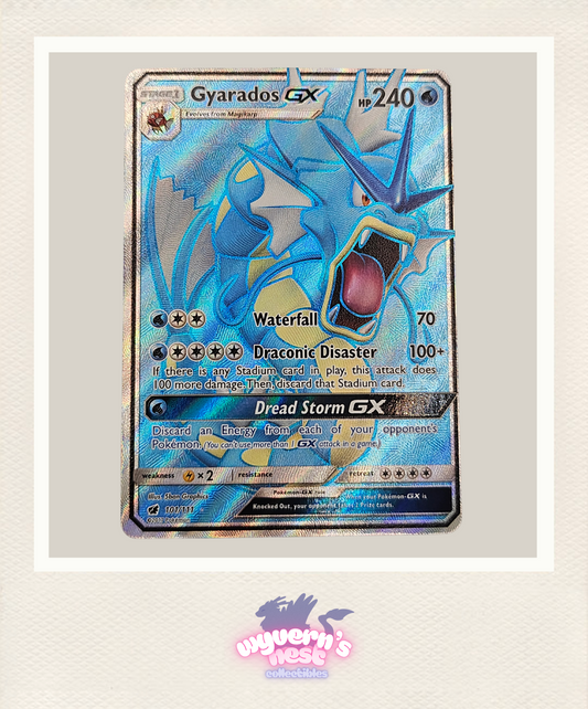 Gyarados GX - Full Art 101/111 Crimson Invansion