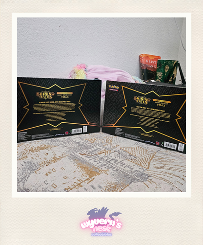 Pokemon - Shining Fates Shiny Crobat VMax Premium Collection and Shiny Dragapult VMax Premium Collection