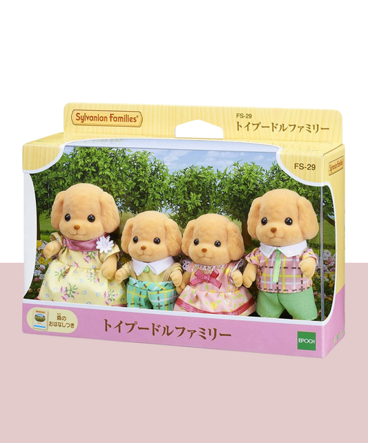Toy Poodle Family Set - Sylvanian Families