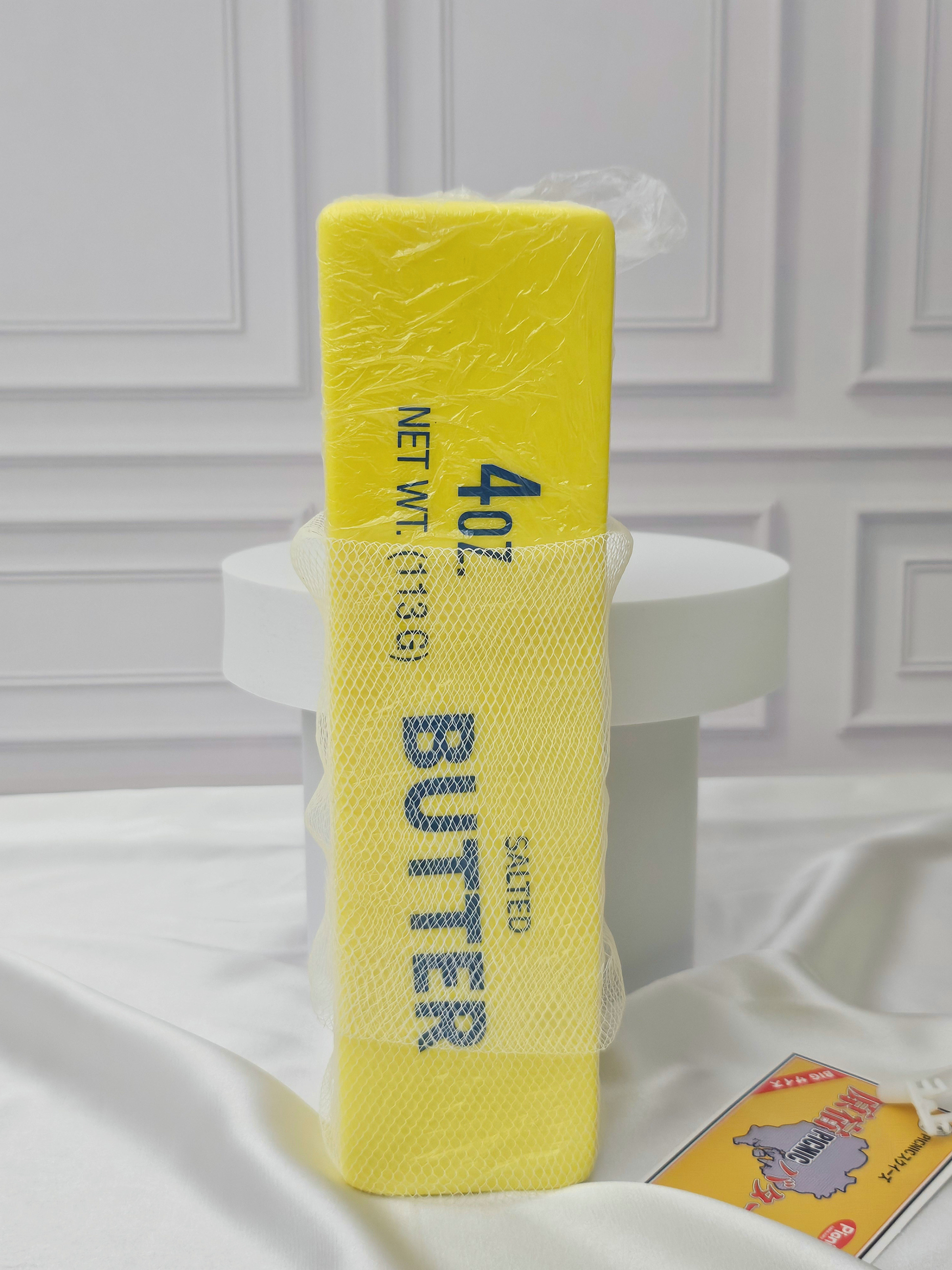 Extra Large Salted Butter Squishy - Official PICNIC Japan Brand - SCENTED - 23.5cm SLOW RISE