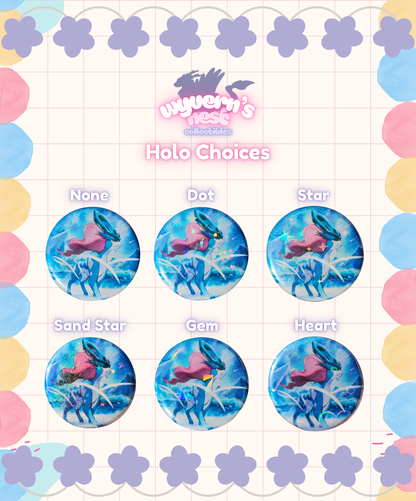 Button Pins - Evolution Card Collection
