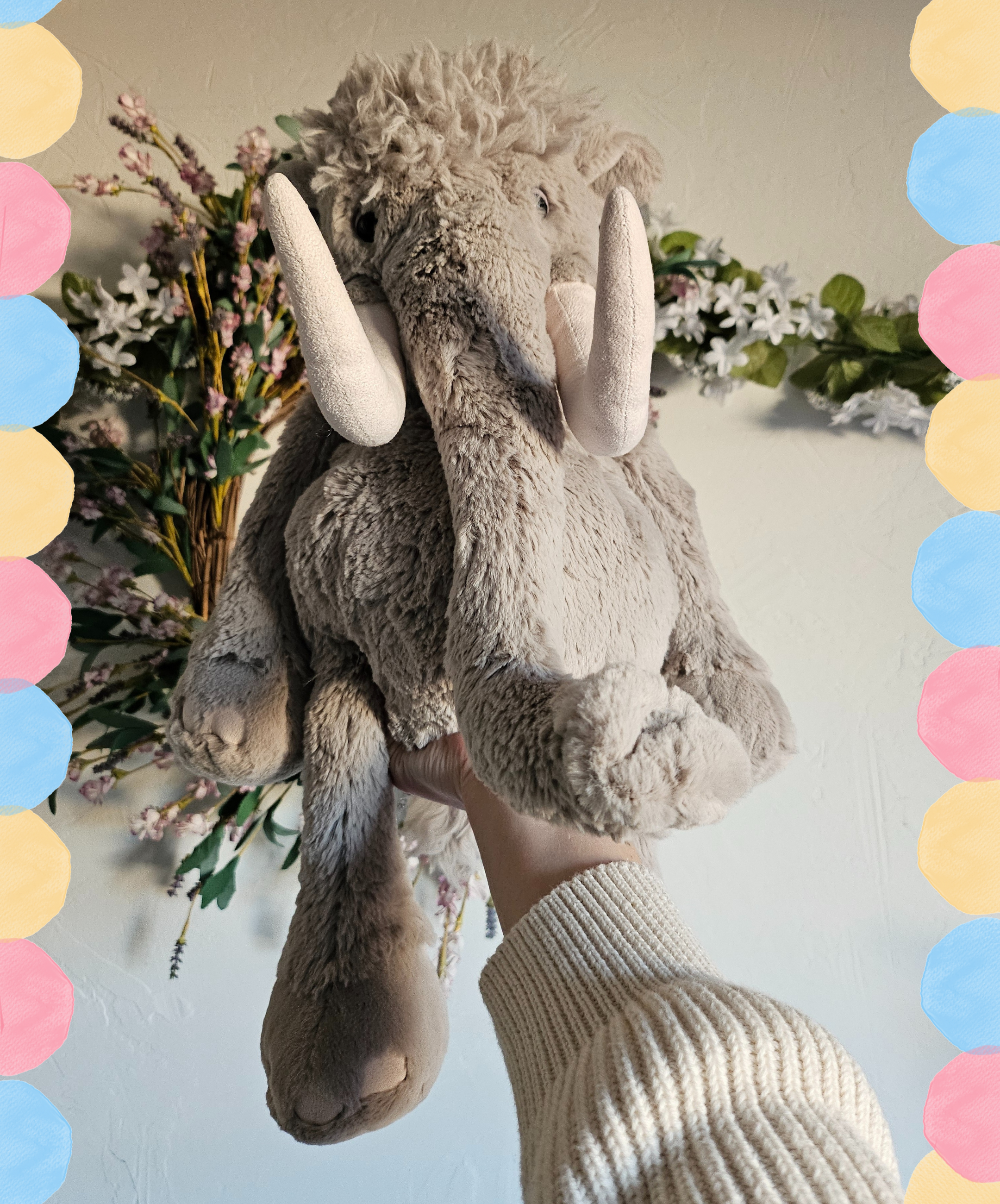 Jellycat - Viggo Mammoth - 19in Plush (Pre-Owned)