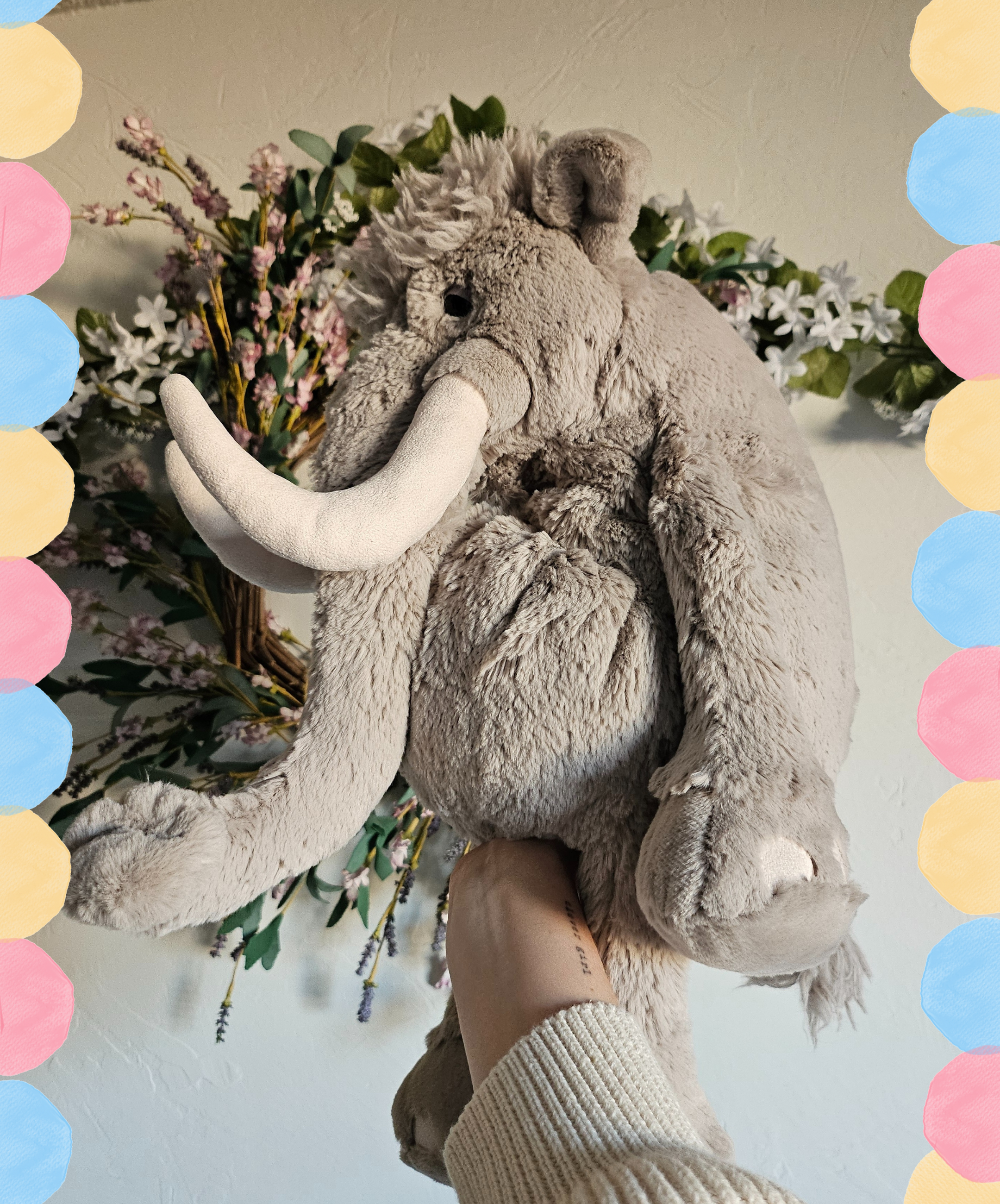 Jellycat - Viggo Mammoth - 19in Plush (Pre-Owned)