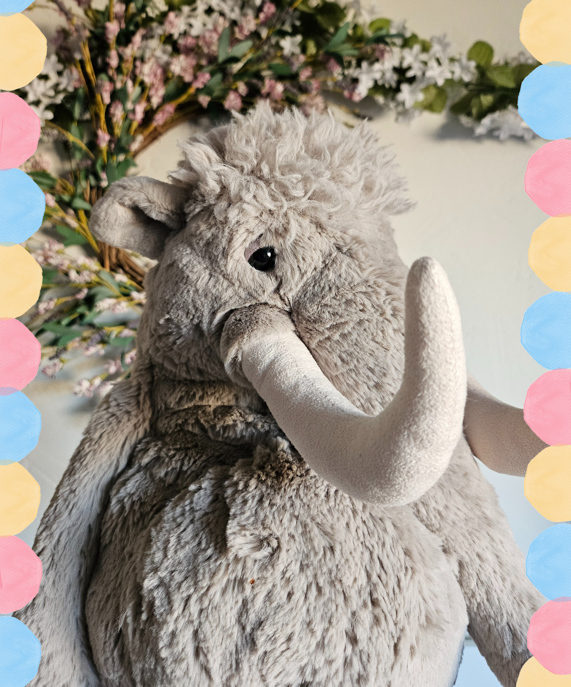 Jellycat - Viggo Mammoth - 19in Plush (Pre-Owned)