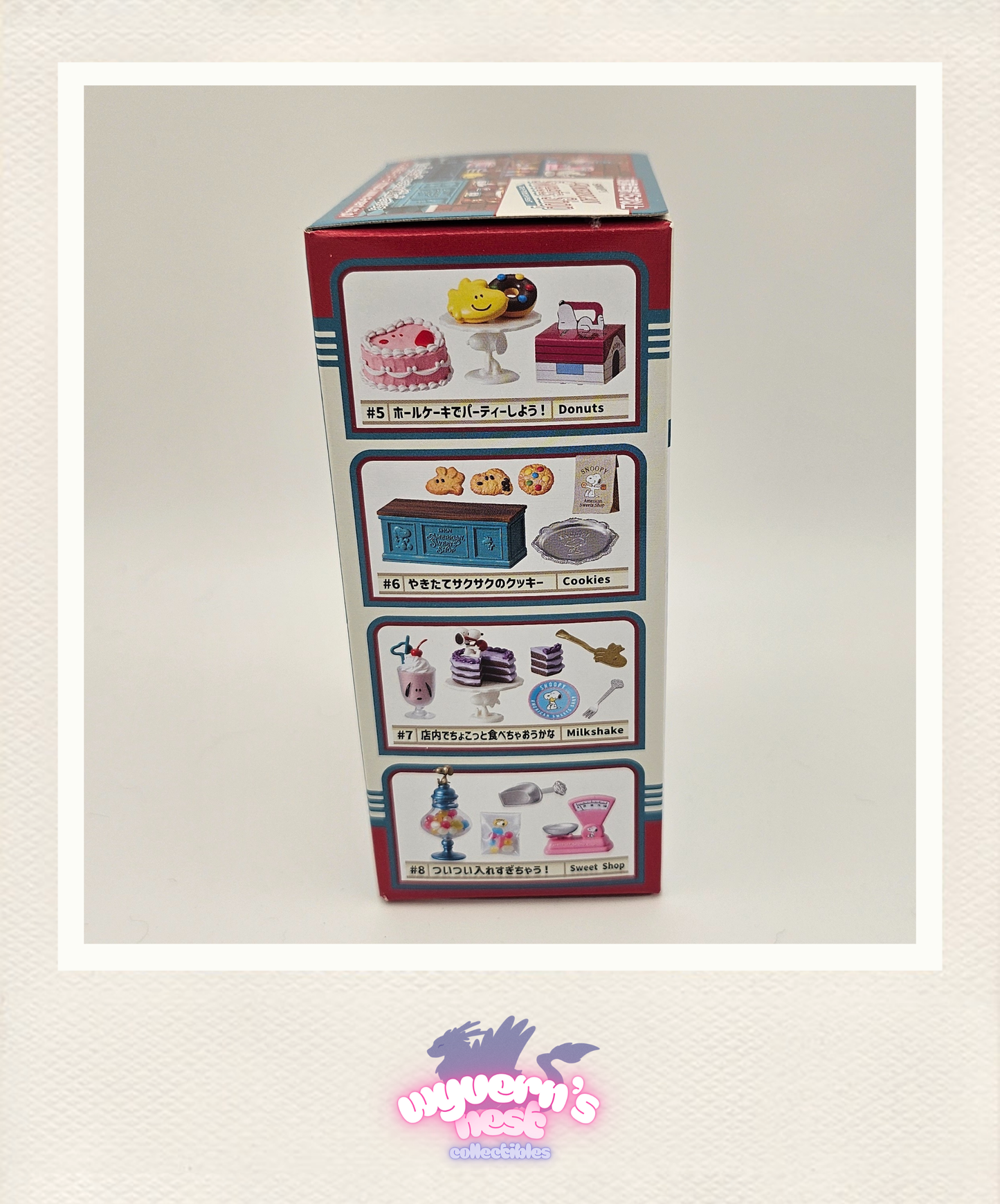 Re-Ment Peanuts - Snoopy American Sweets Shop - Blind Box