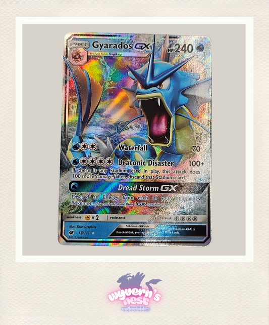 Gyarados GX - Holo 18/111 Crimson Invansion