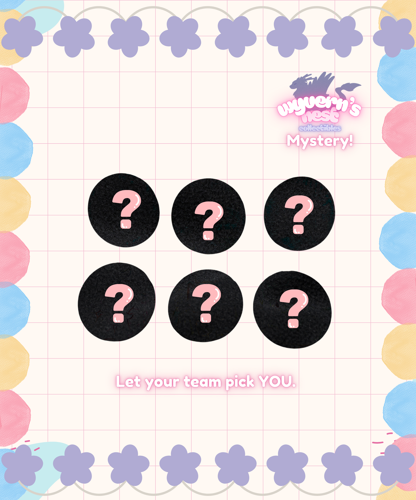 Button Pins - Mystery Team!