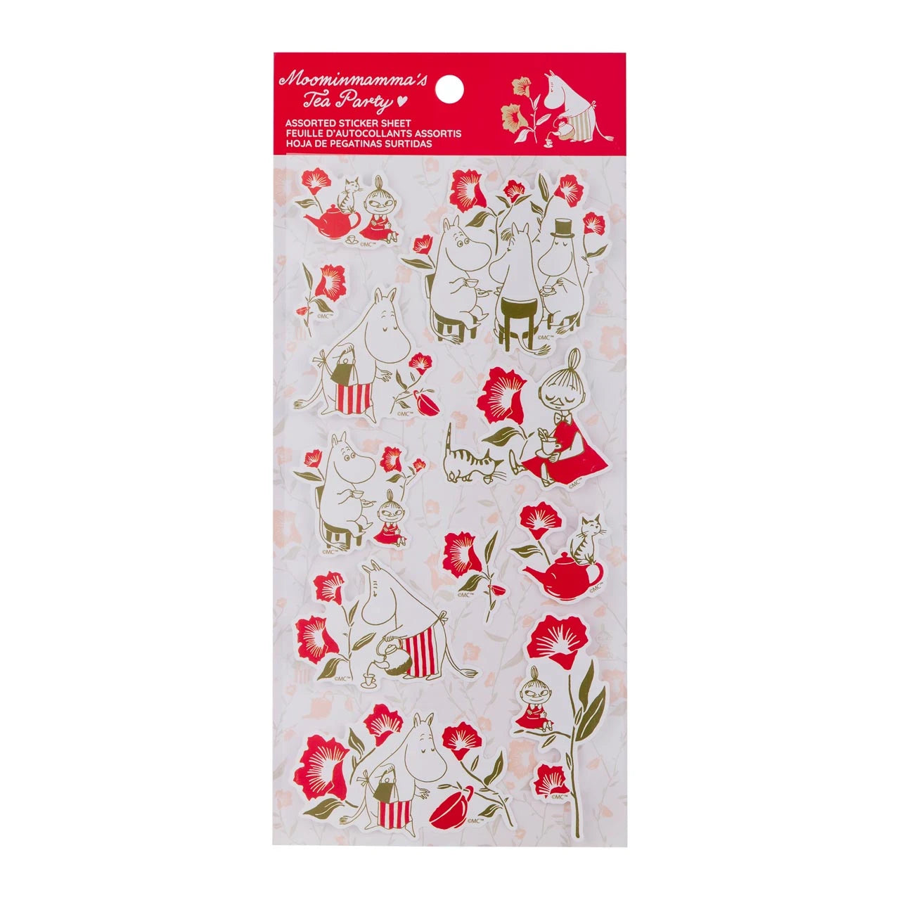 Moominmama's Tea Party - Sticker Sheet