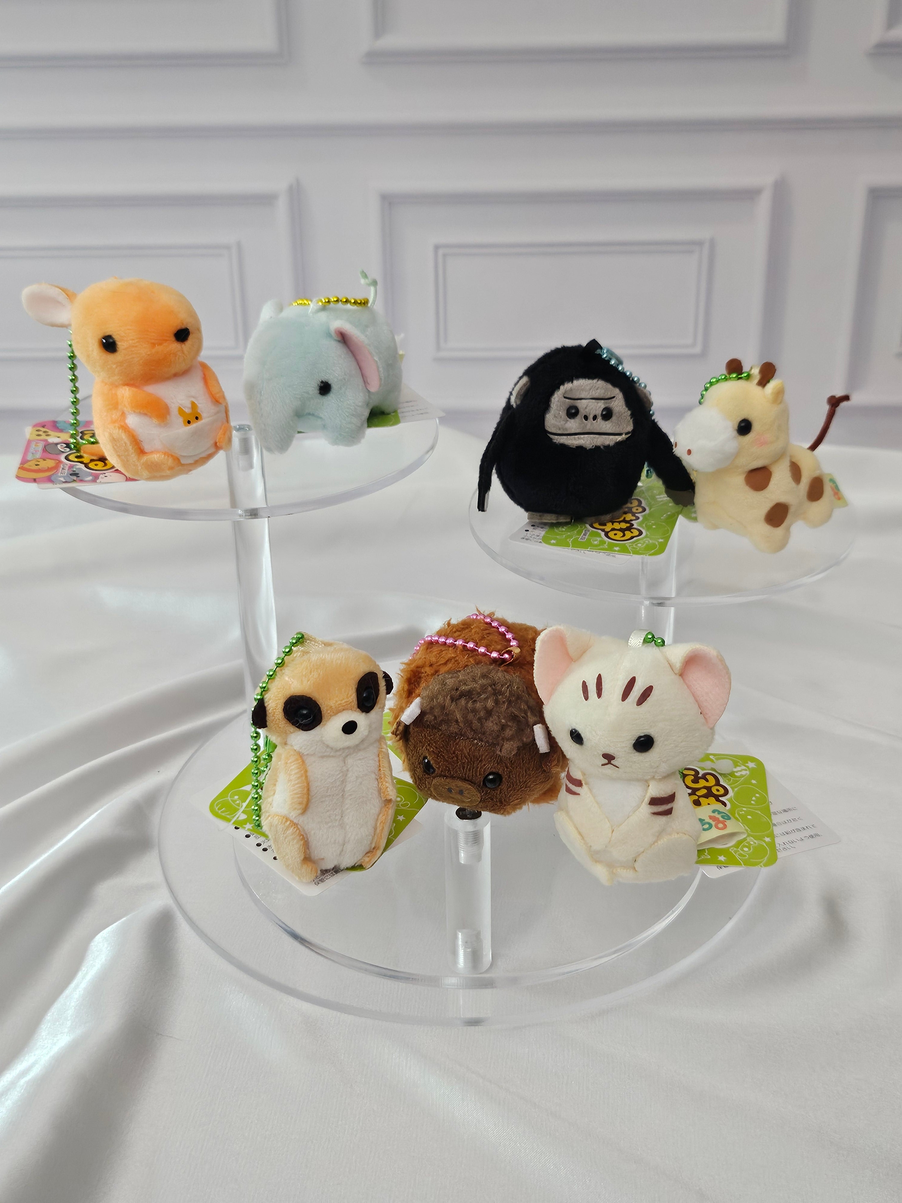 Zoo Animals 2 - Puchimaru - Mini Animal Bean-filled Plush Keychain ...