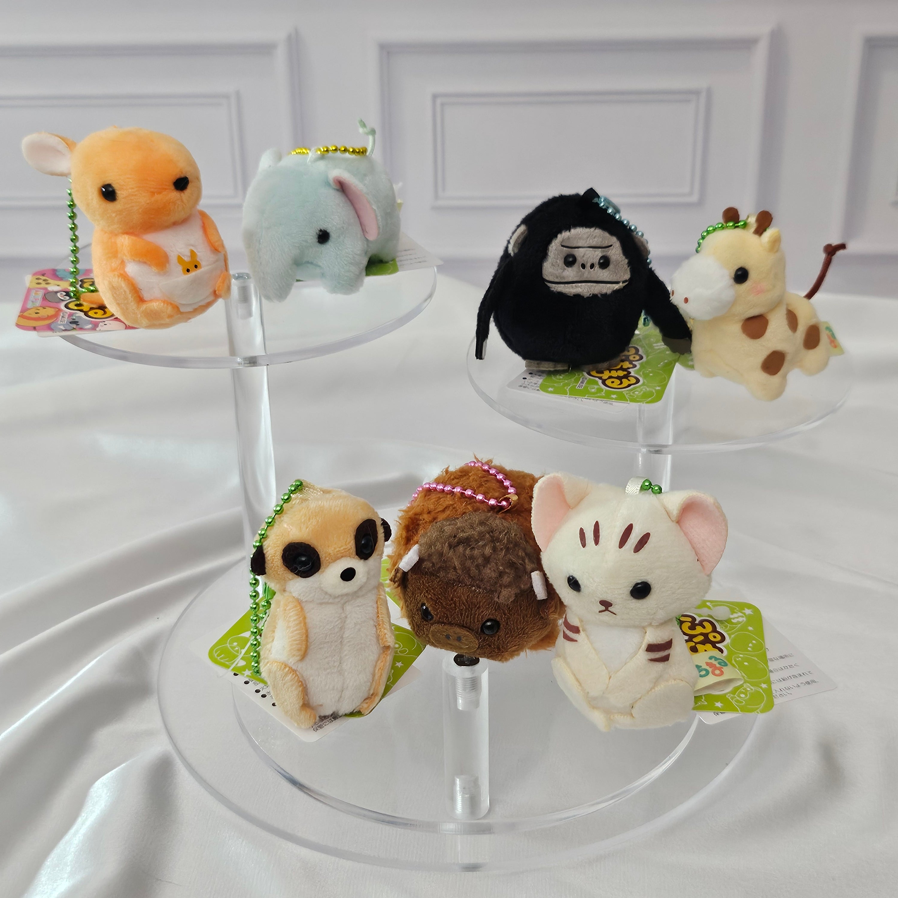 Zoo Animals 2 - Puchimaru - Mini Animal Bean-filled Plush Keychain