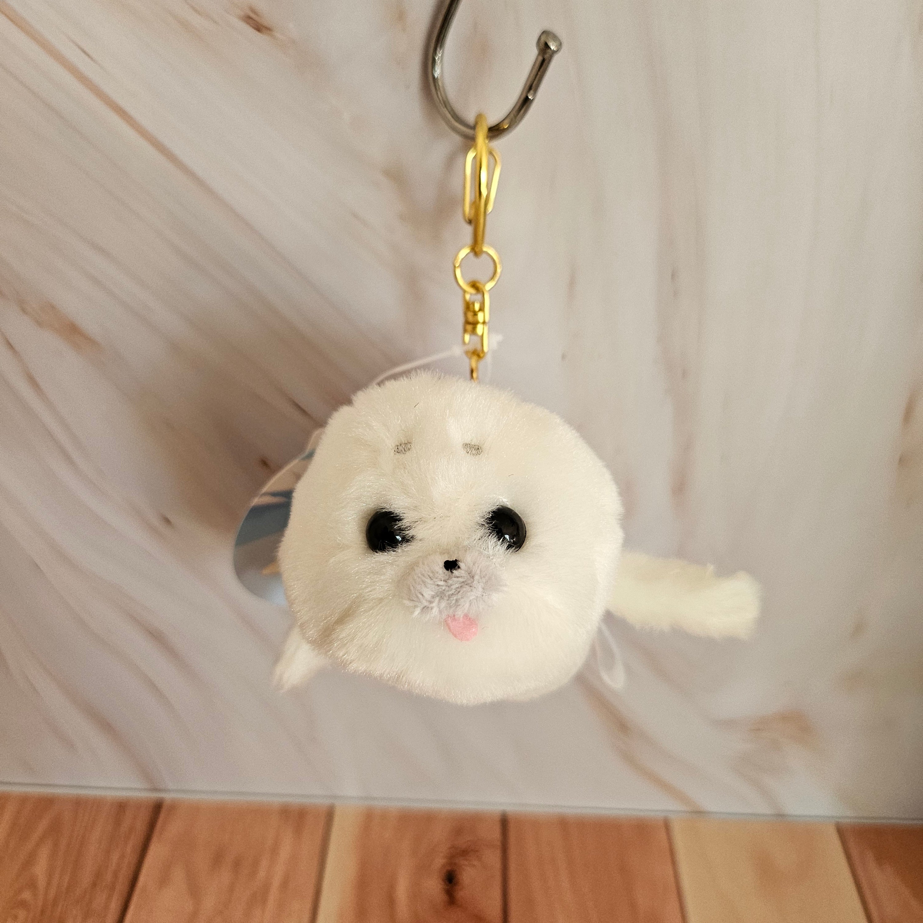 Howa Howa Baby Seal - Harp Seal Plush Keychain