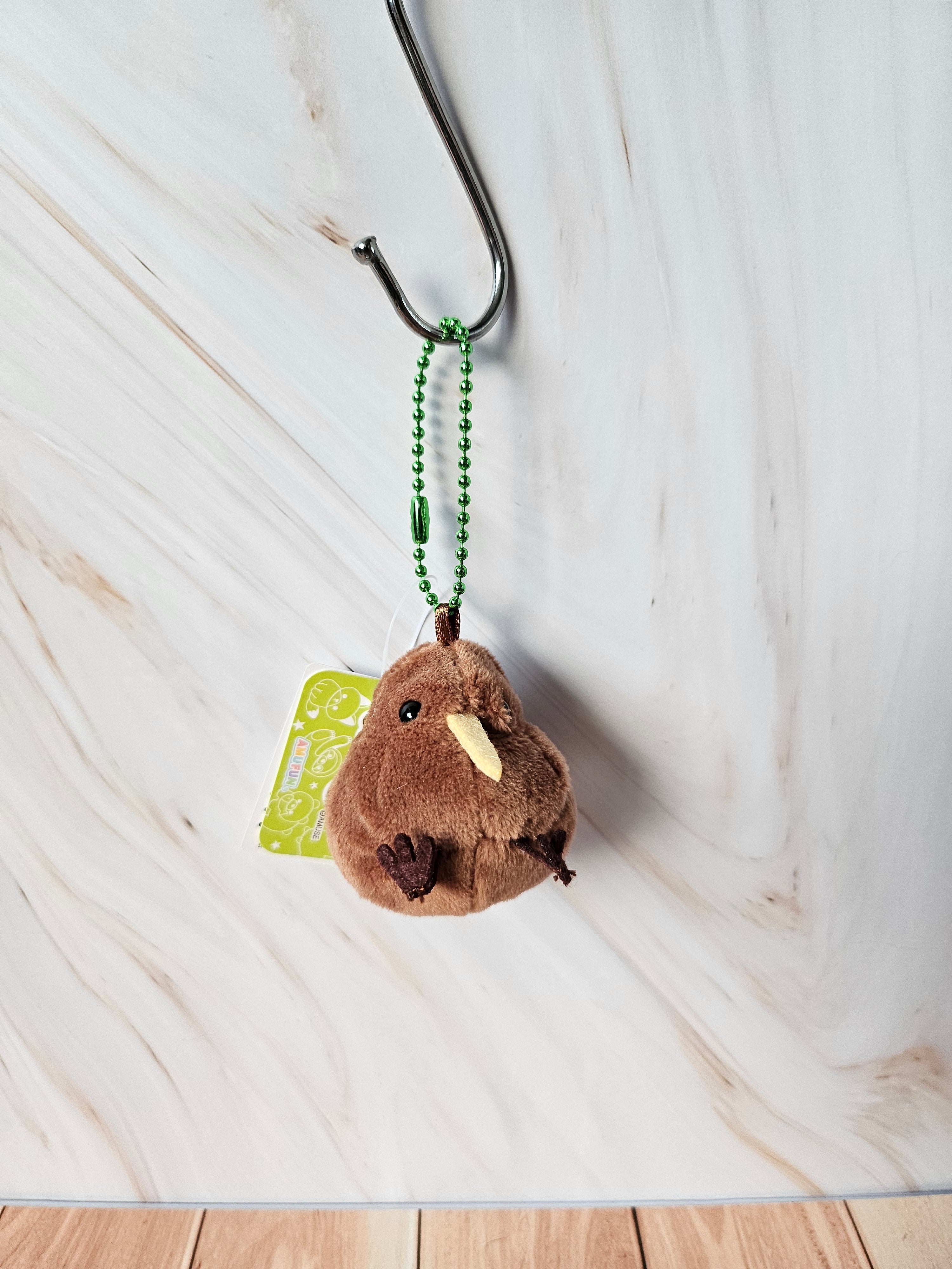 Puchimaru - Kiwi - Bean-filled Plush Keychain