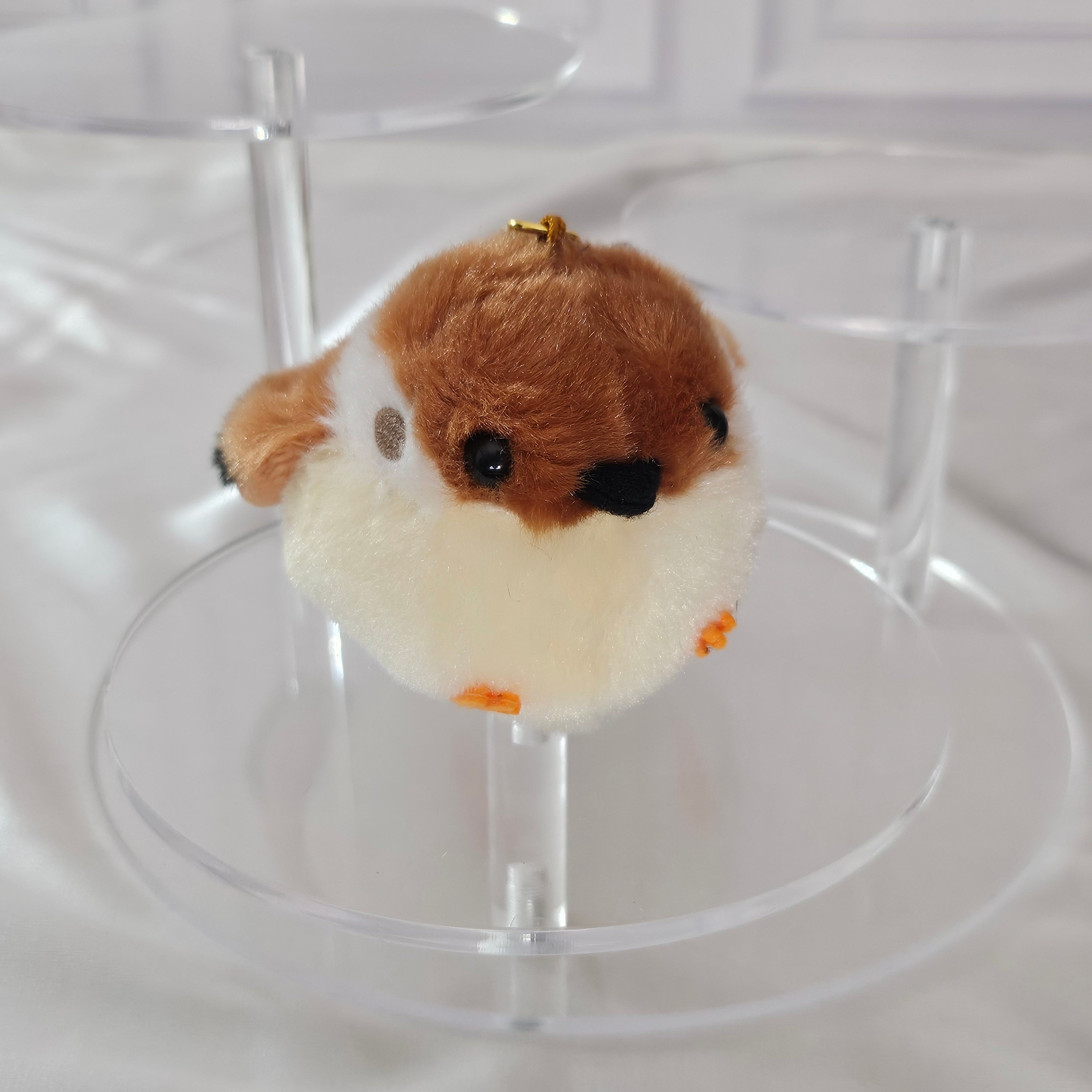 Houichi Bird - Adorable Round - Plush Keychain