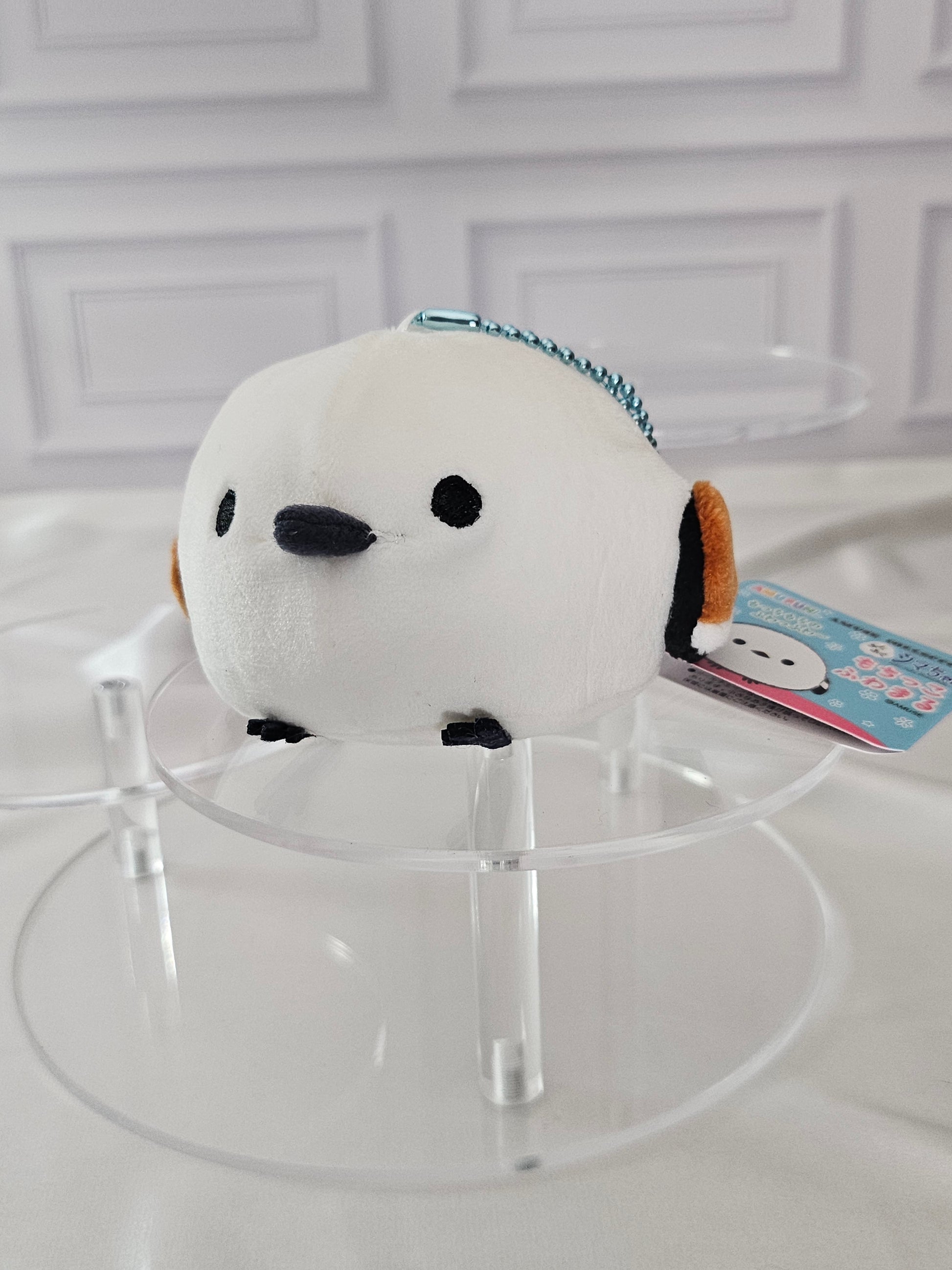 Shima Enaga Snow Fairy - Mochi Beanbag Plush Keychain