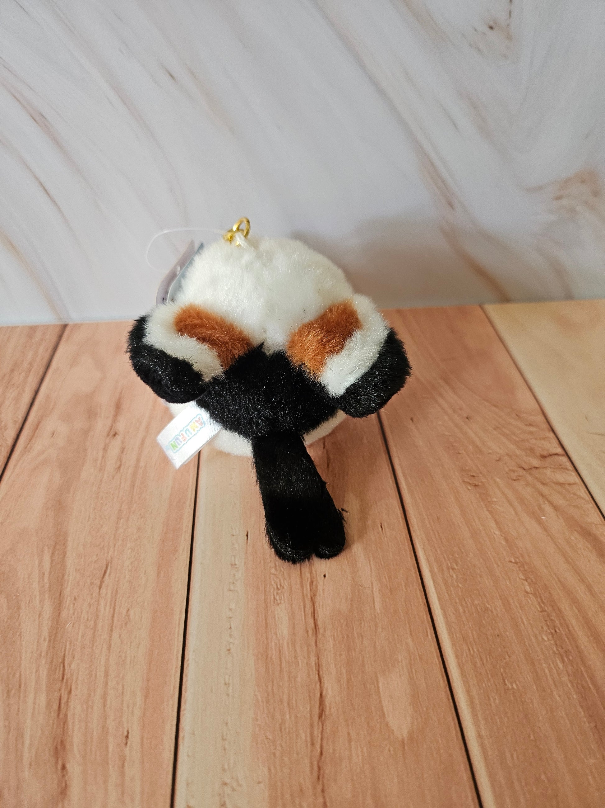 Fuku-Fuku Shima Enaga - Snow Fairy Plush Keychain