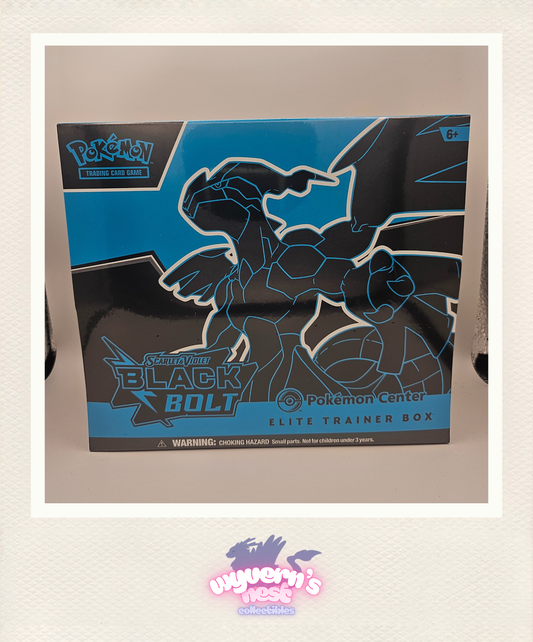 Pokemon Center Black Bolt Elite Trainer Box
