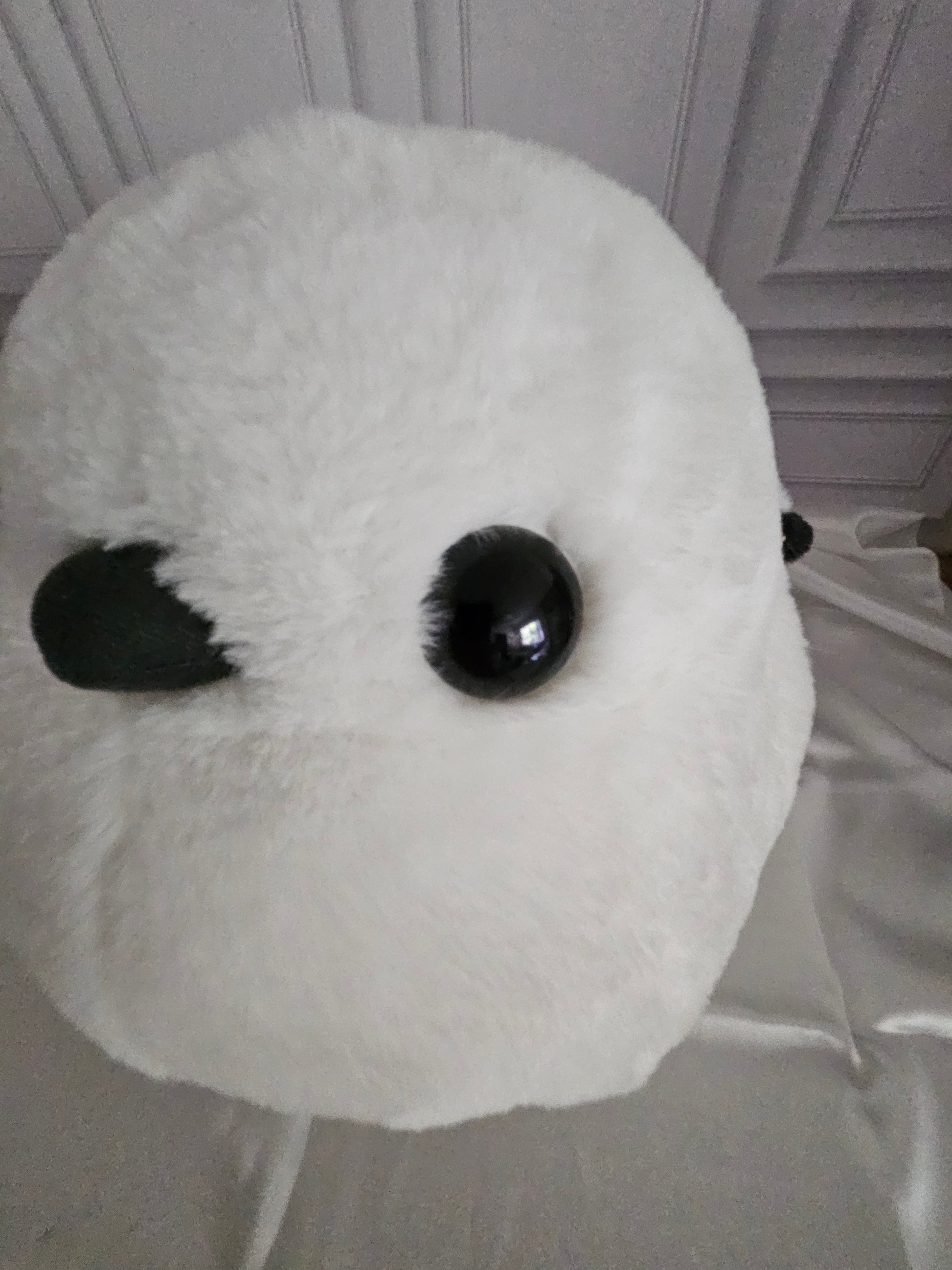 Extra Large Fuku Fuku Shima Enaga  - Adorable 28cm Snow Fairy Plush