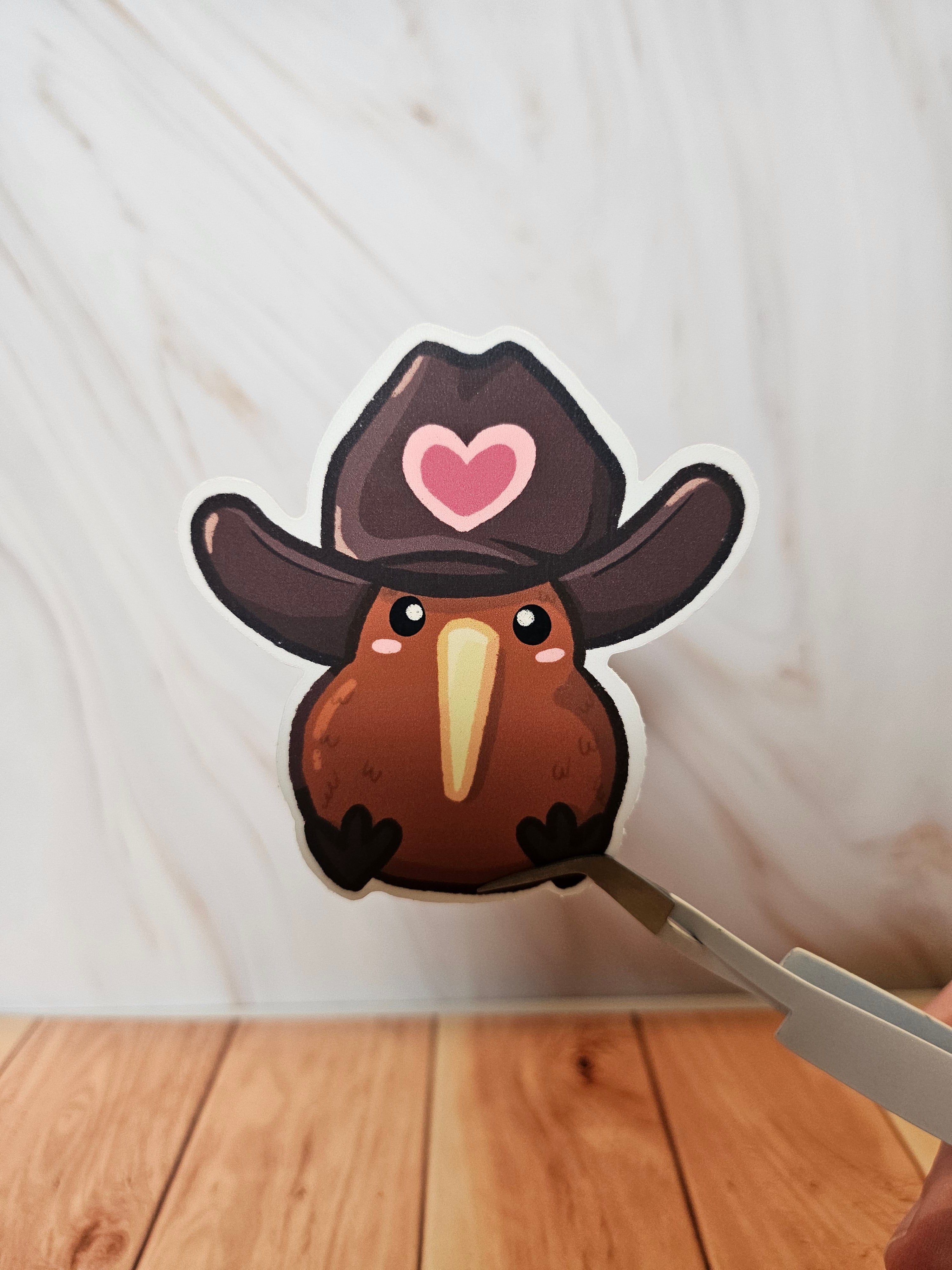Yeehaw Kiwi - Matte Sticker