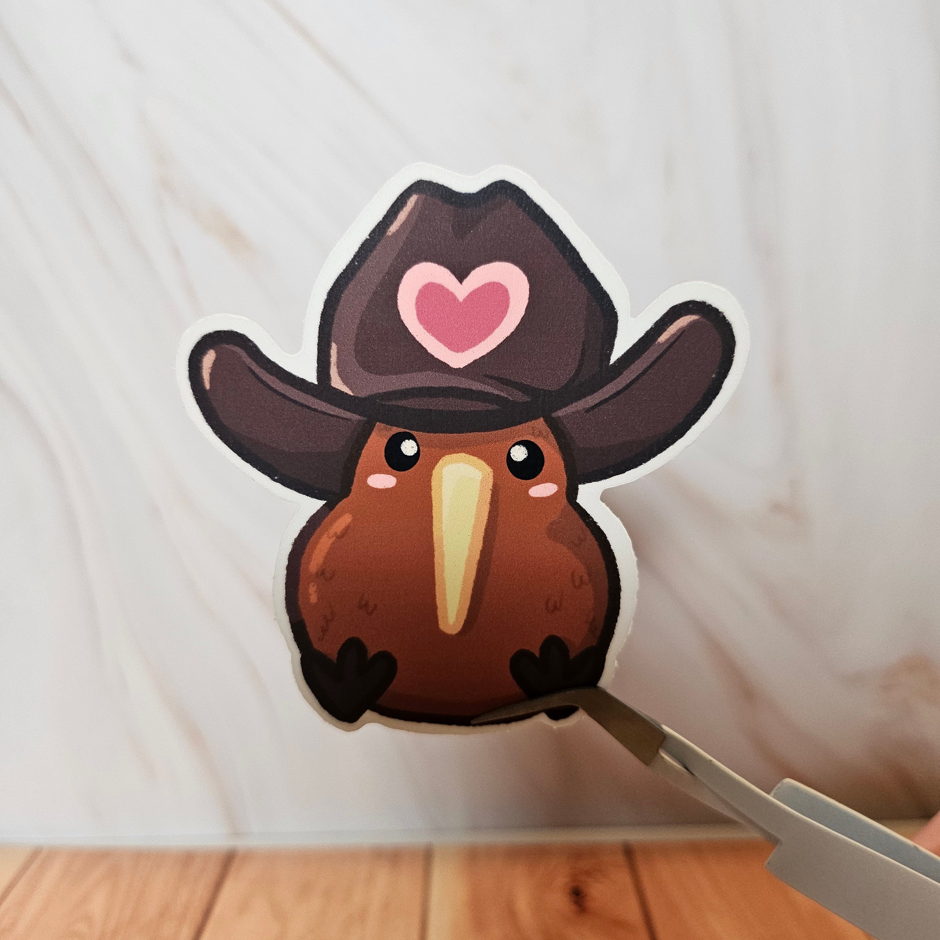 Yeehaw Kiwi - Matte Sticker