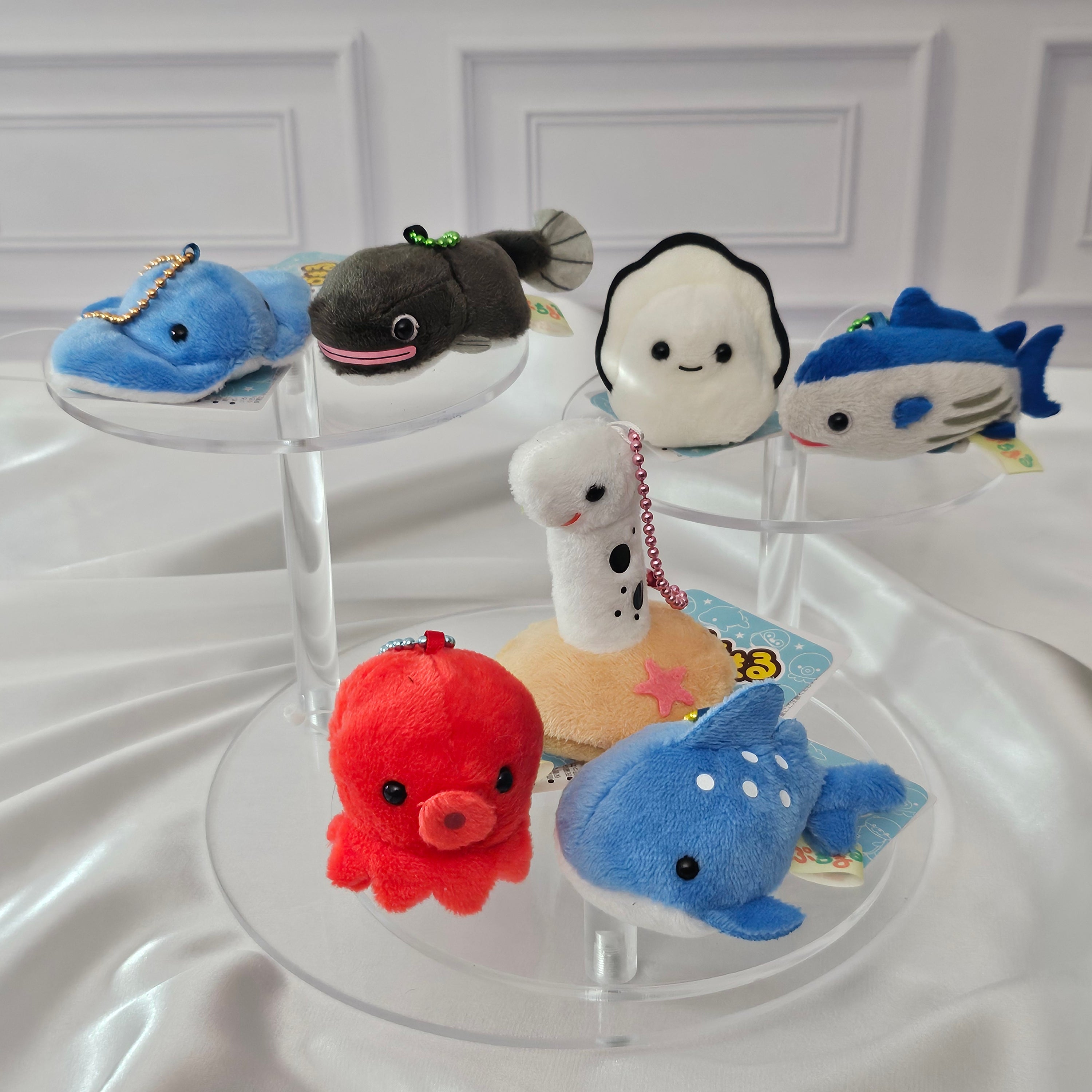 Sea Critters 2 - Puchimaru - Mini Animal Bean-filled Plush Keychain